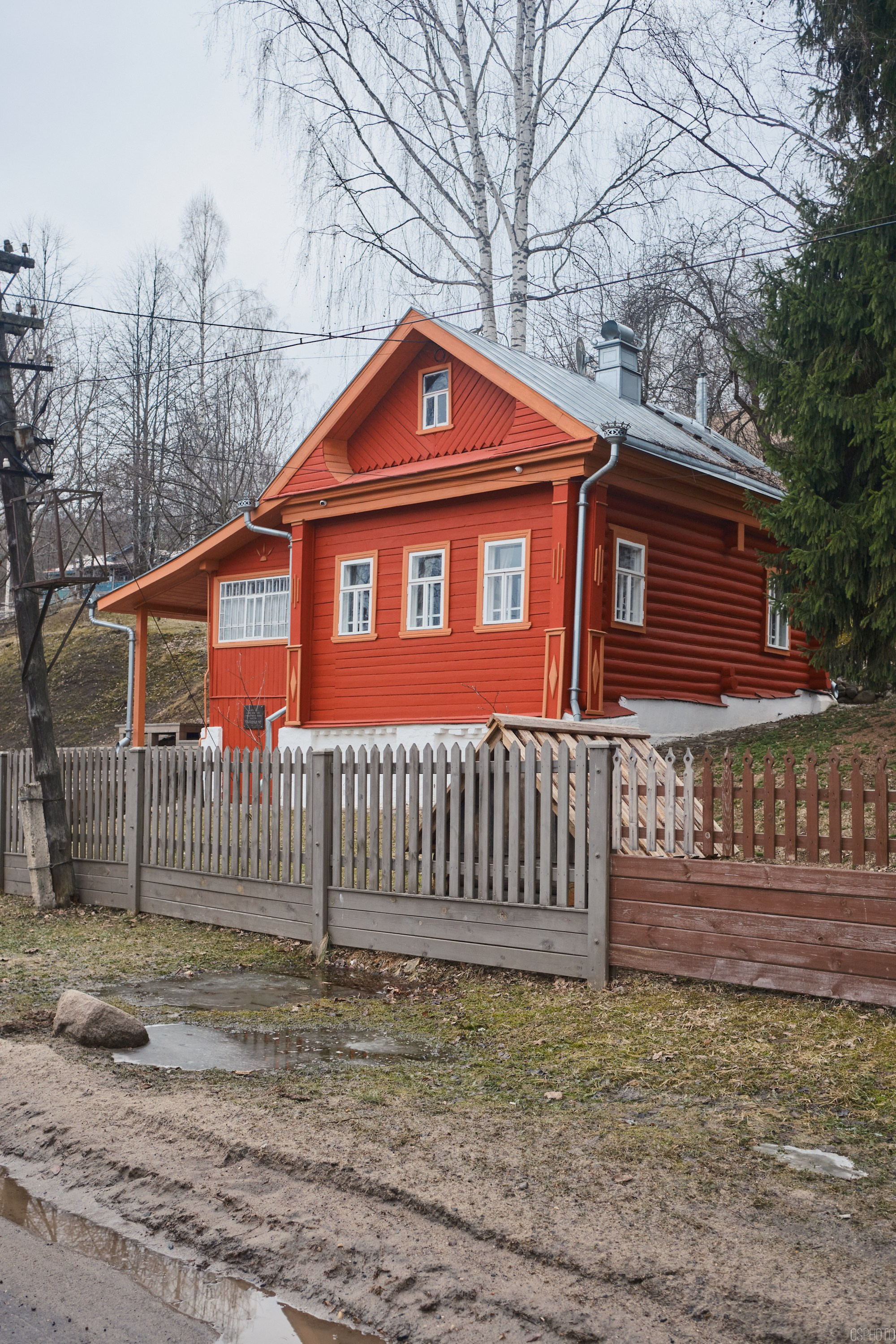 Плёс. Волга. Март. Фотографъ Сергѣевъ. Поймать мгновеніе