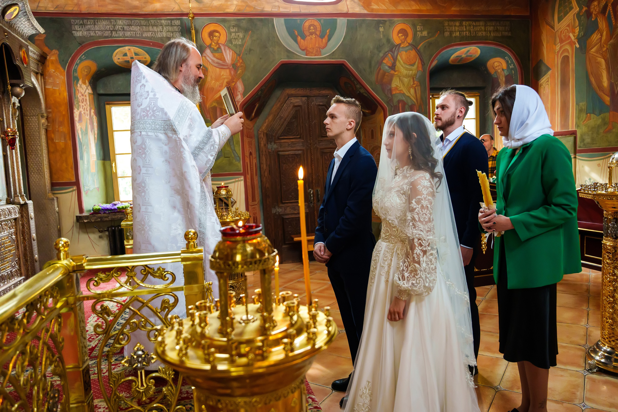 Венчание. Фотограф Юлия Попова