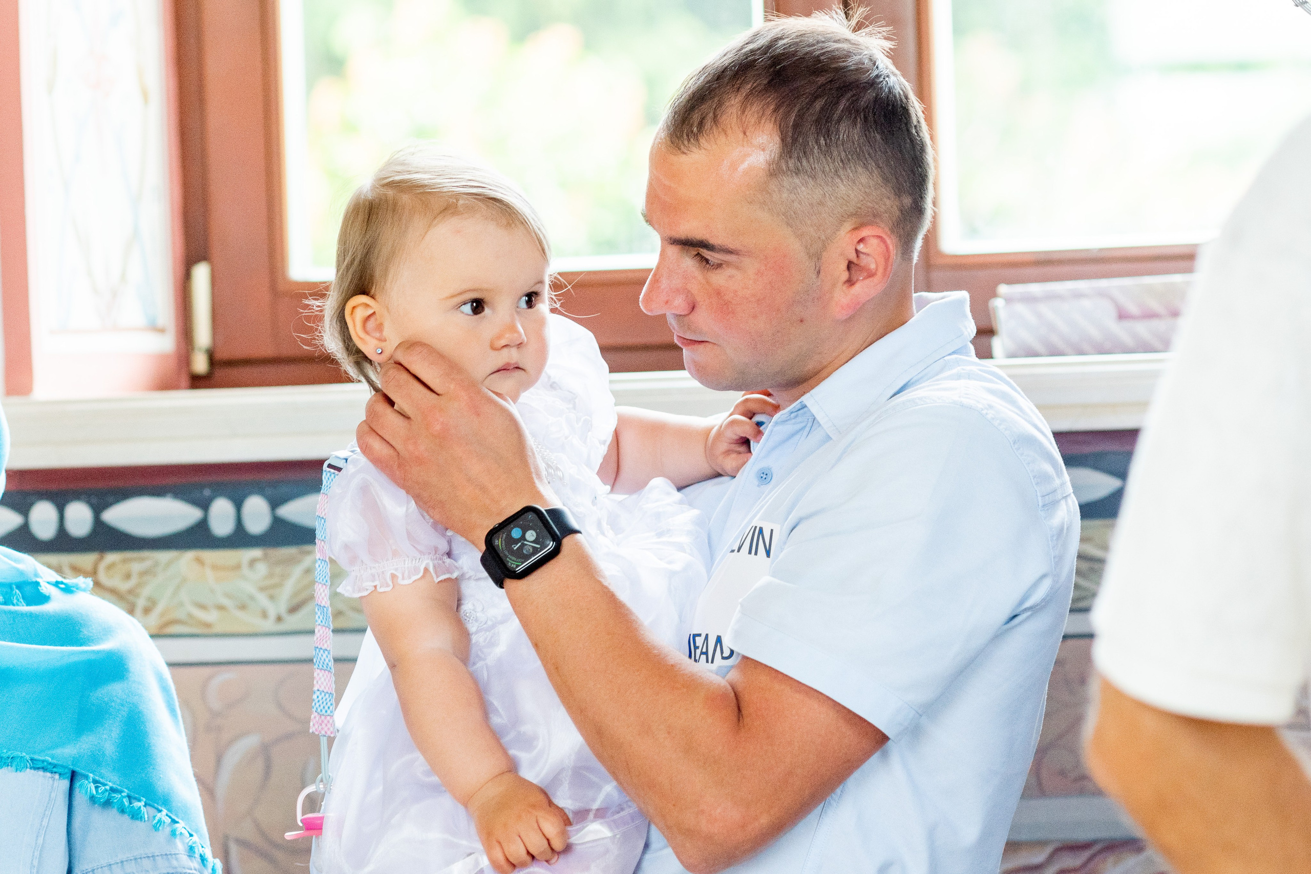 Крещение Ники. Фотограф Юлия Попова