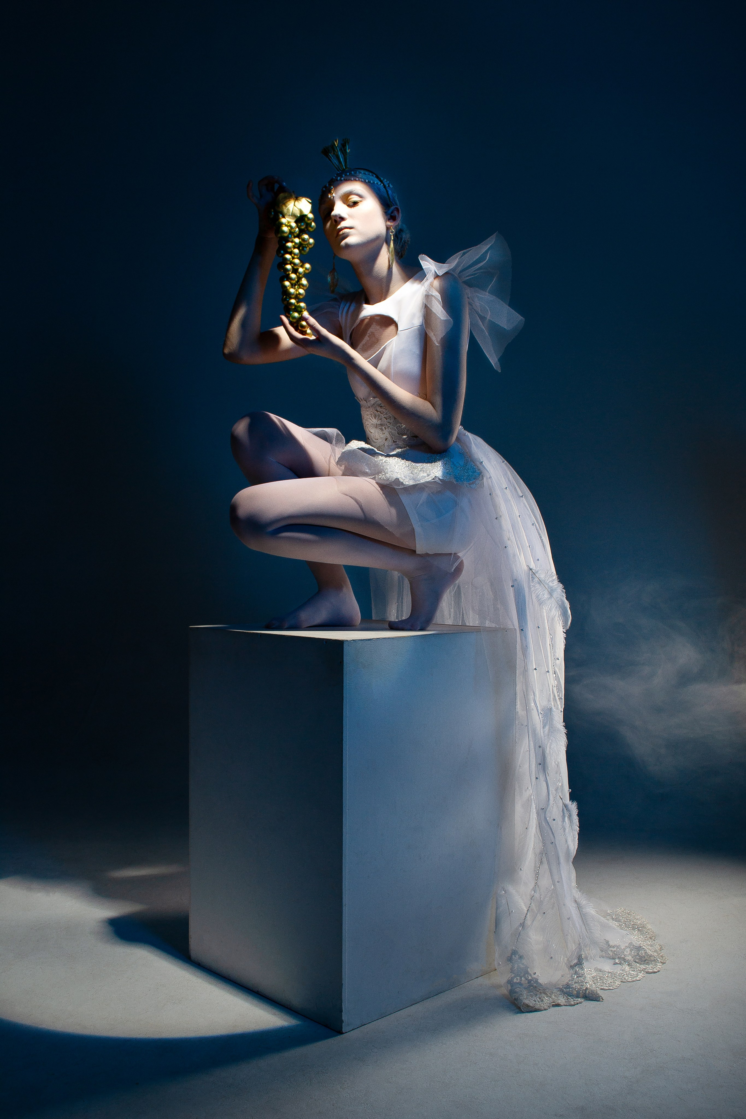 Автор Василиса Белявцева - Павлин Альбинос