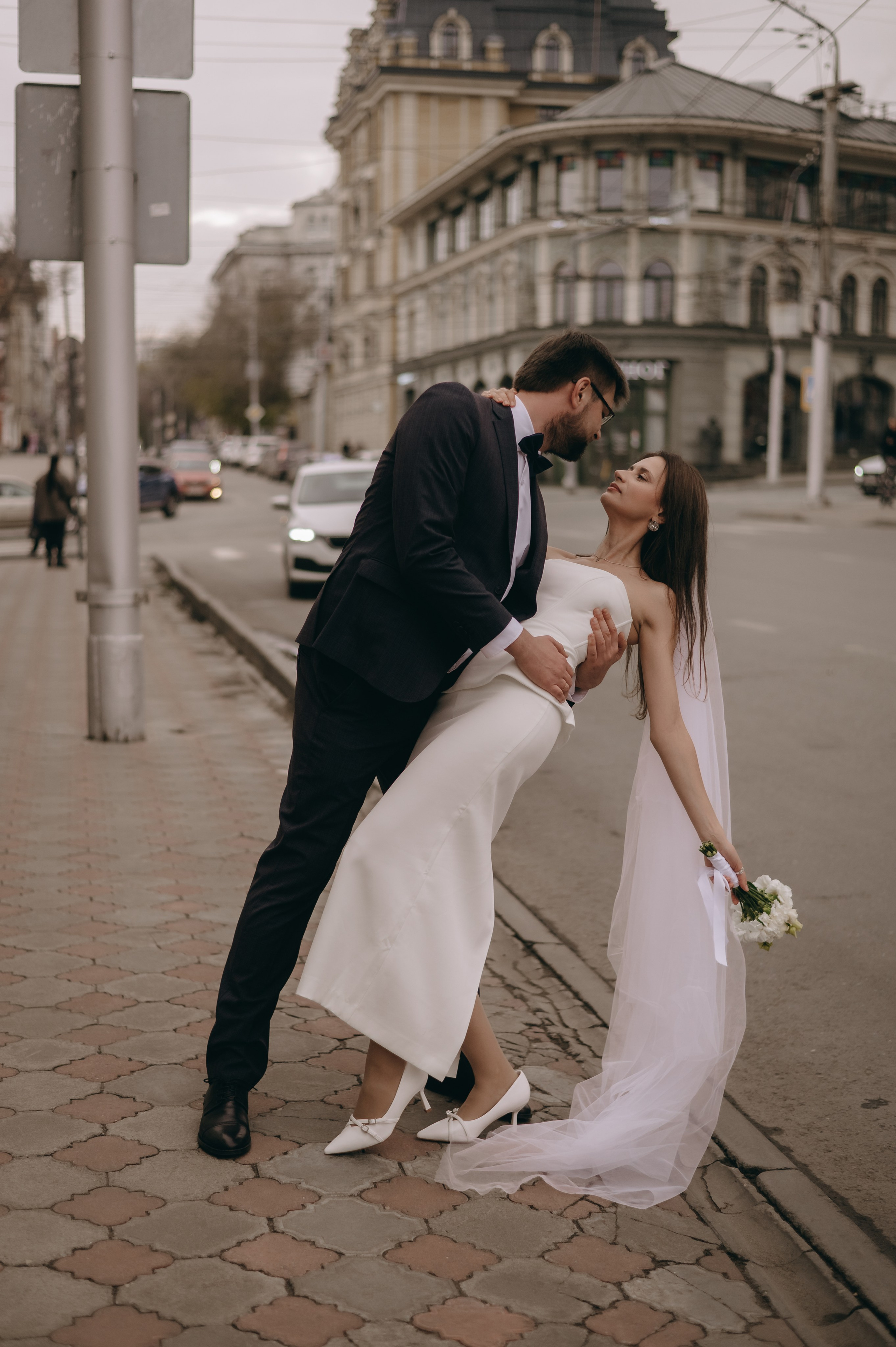 Дарья и Дмитрий — ноябрьская история. Фотограф Мария Стрелкова