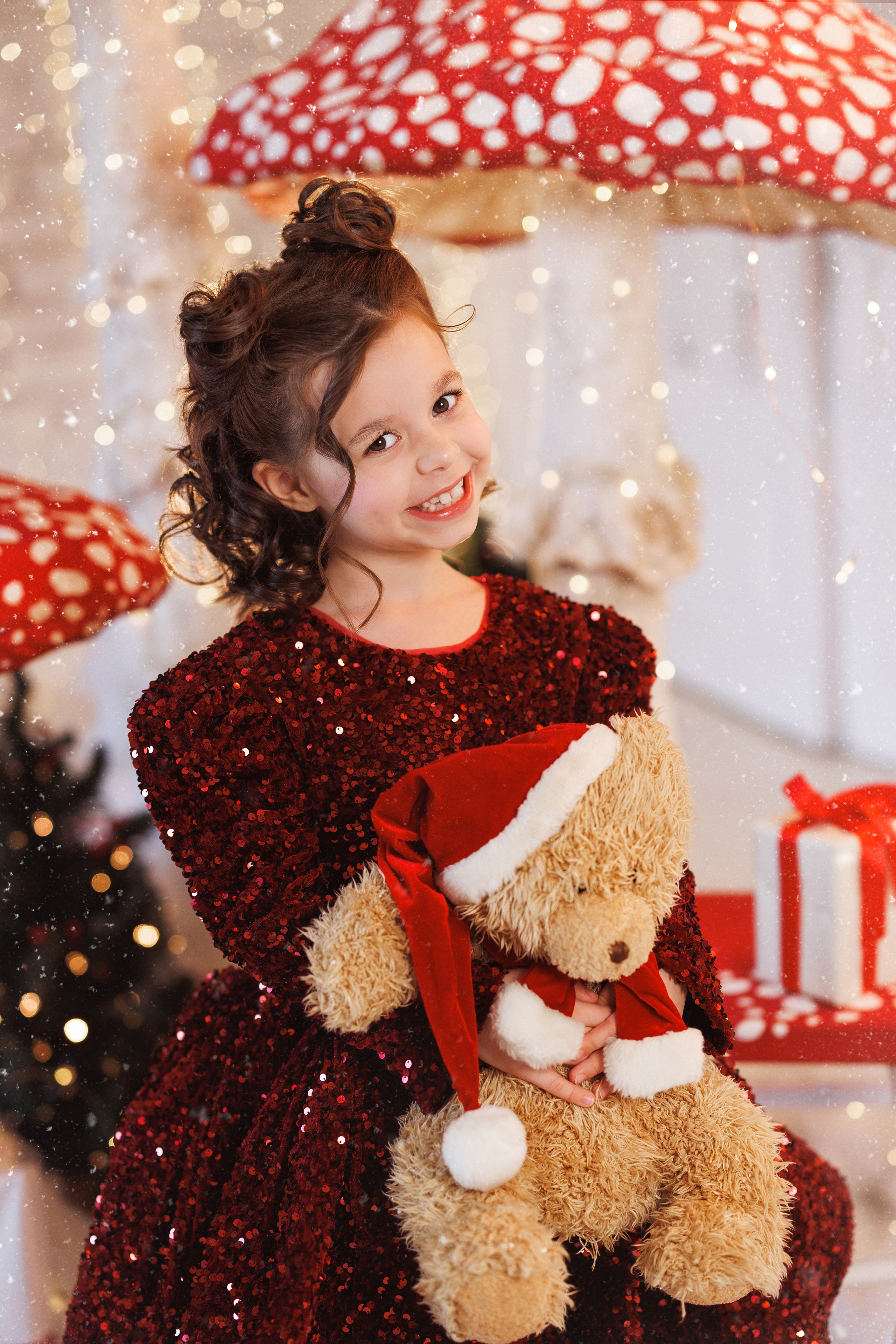 Детская новогодняя фотосессия в фотостудии «Alice», город Краснодар. Семейный и детский фотограф в Краснодаре Анна Трашкова