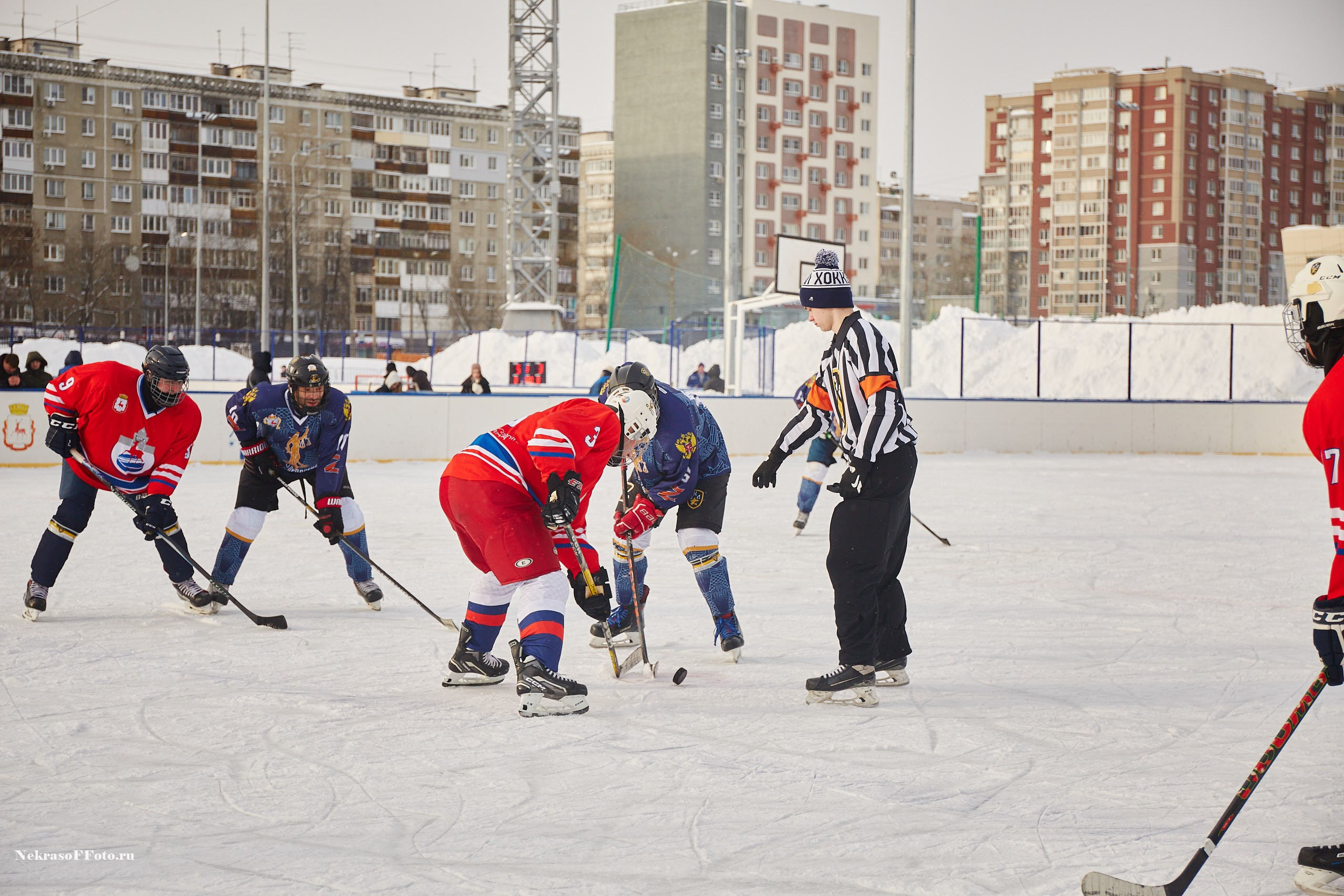 Турнир по хоккею «Русская классика» в рамках Офицерской хоккейной лиги. Спортивный фотограф Некрасов Денис