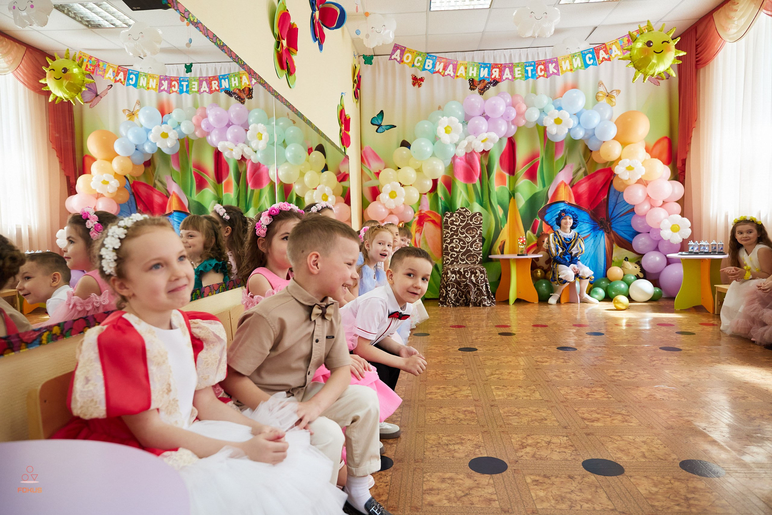 Выпускной детский сад. Спортивный фотограф Некрасов Денис