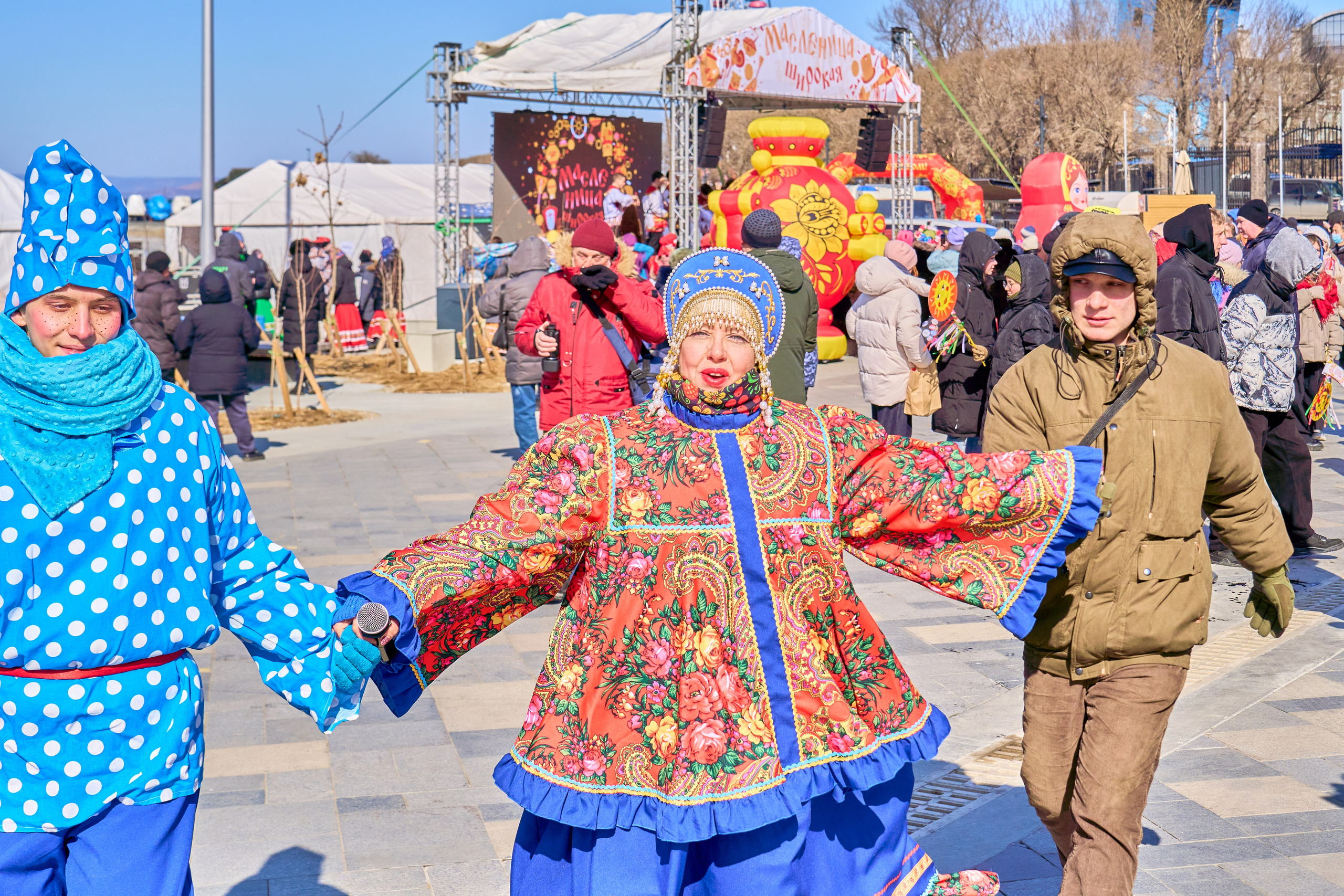 Масленица. Фотограф во Владивостоке