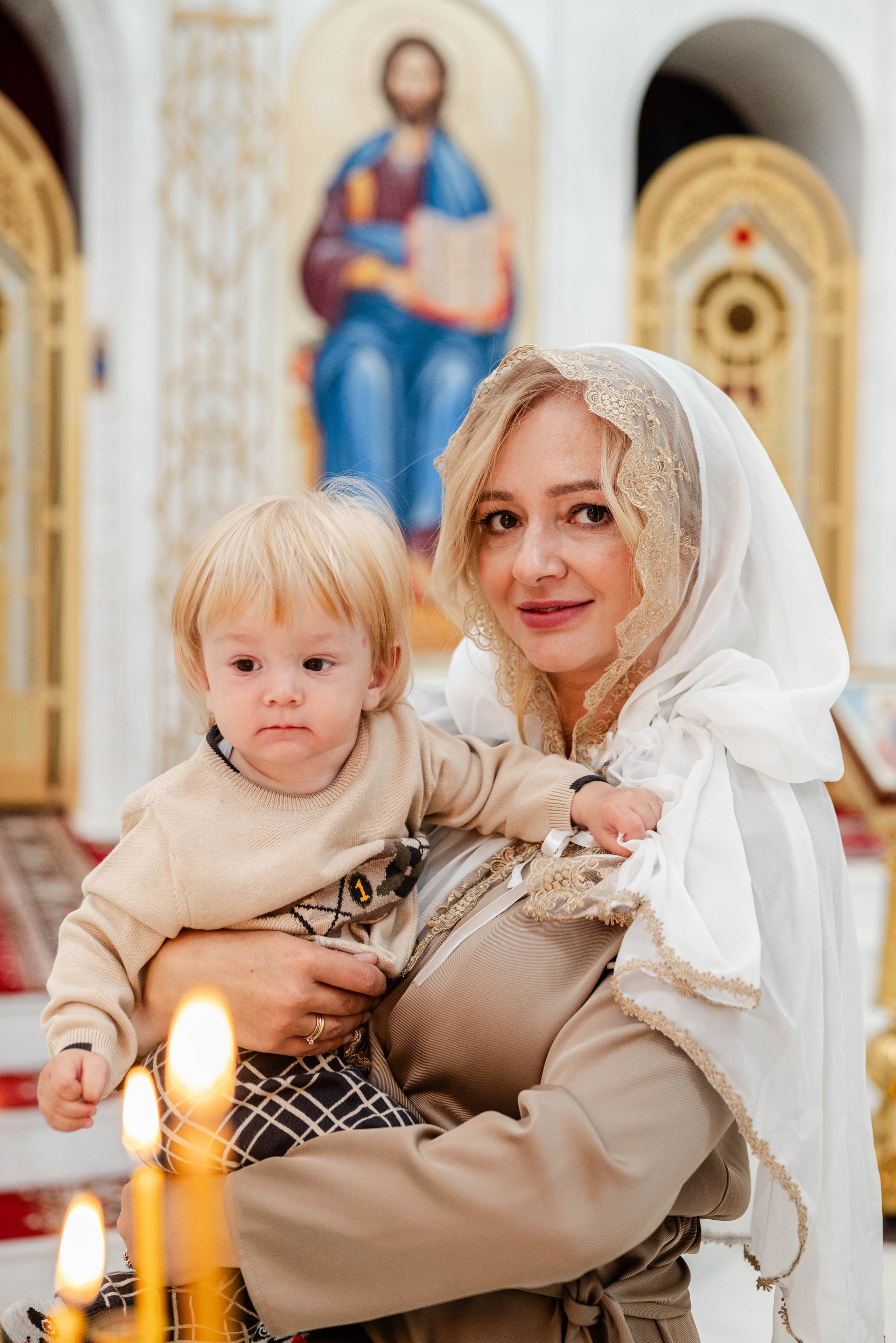 Крещение Олеся. Семейный и детский фотограф Москва