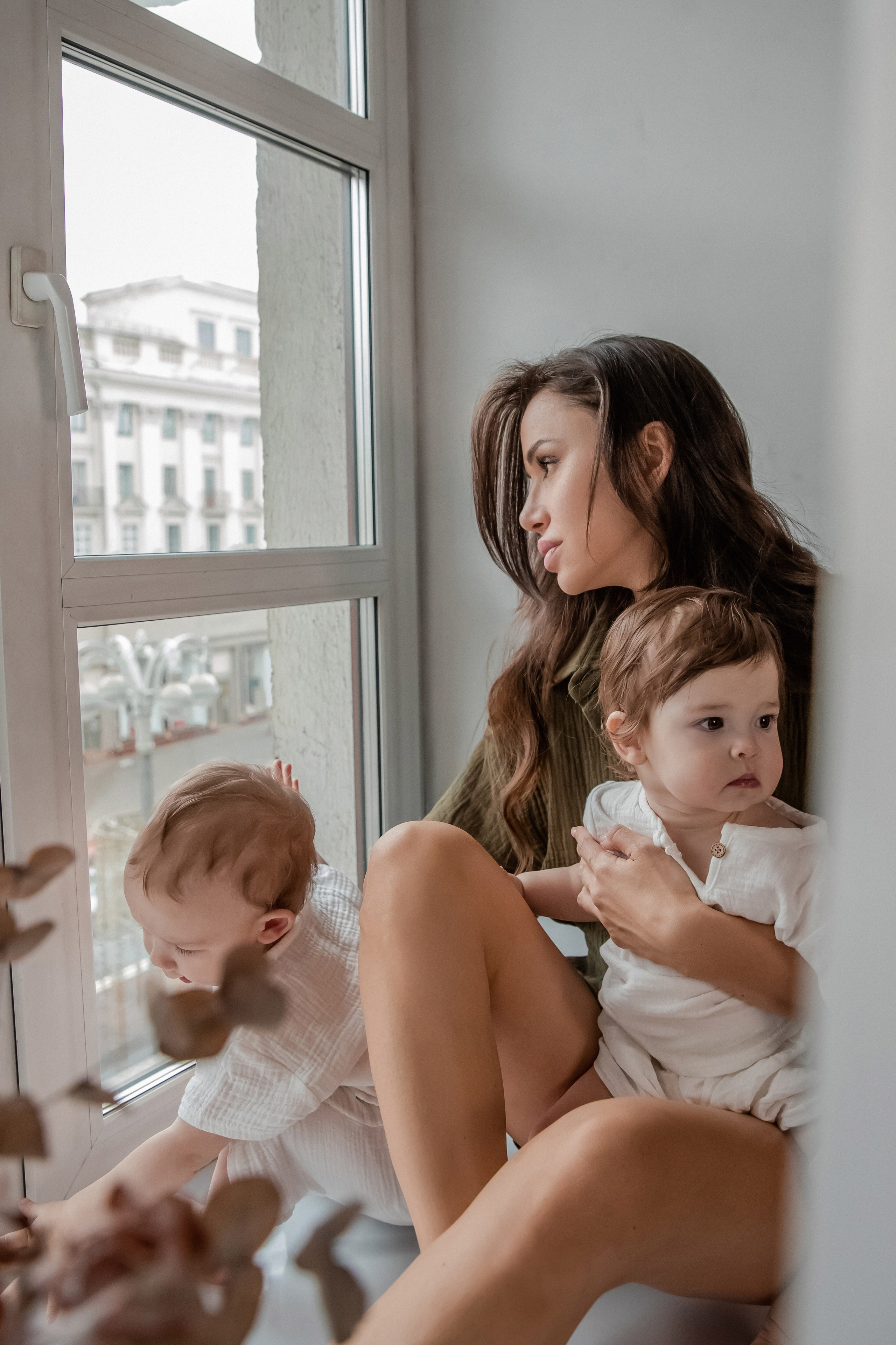 Марина, Паулина и Сашка — фотосессия мамы и деток. Семейный и свадебный фотограф Минск, Барановичи Ольга Пахомова