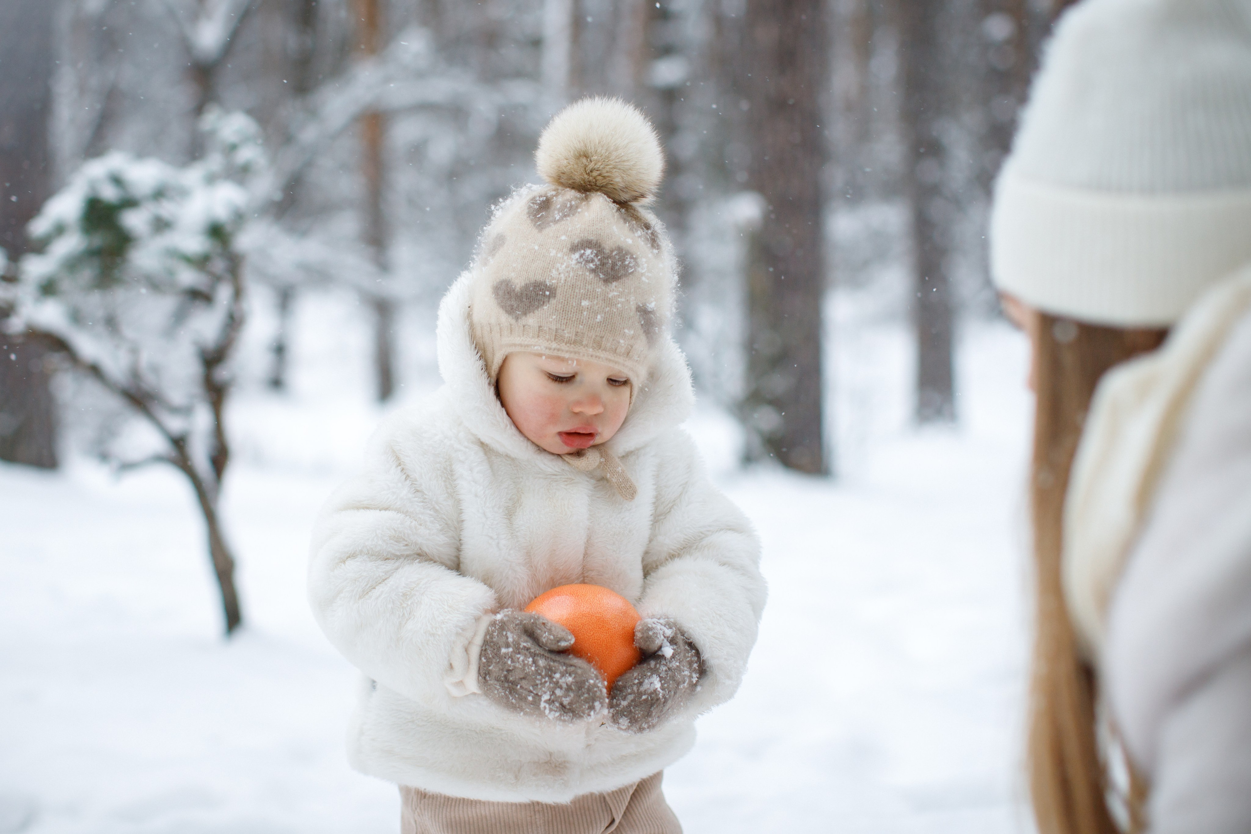 Зимние объятия. Детский и семейный фотограф Мария Киселёва. Москва