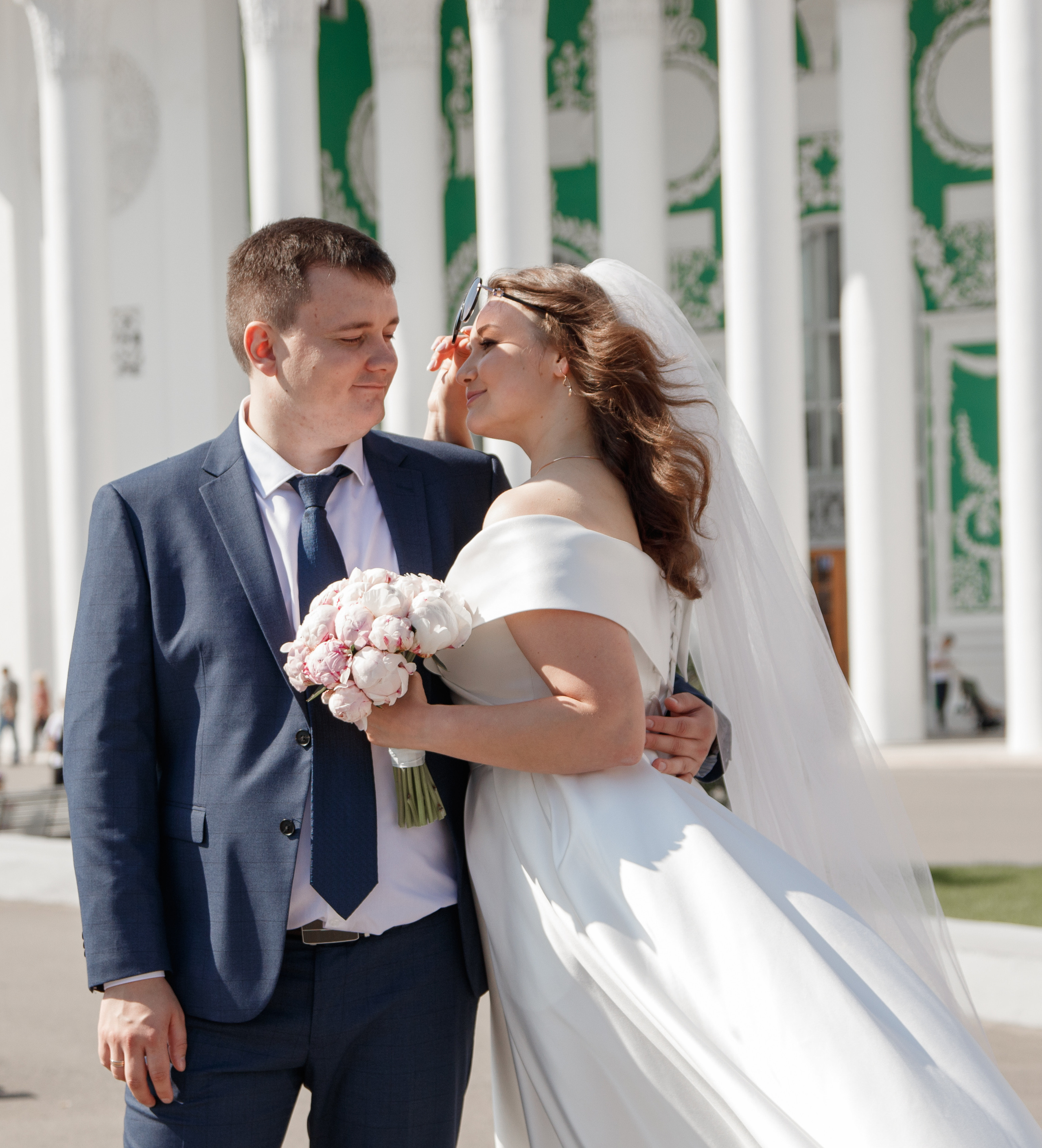 Свадебная прогулка ВДНХ. Женский и семейный фотограф в Москве и Московской области Наталья Минт