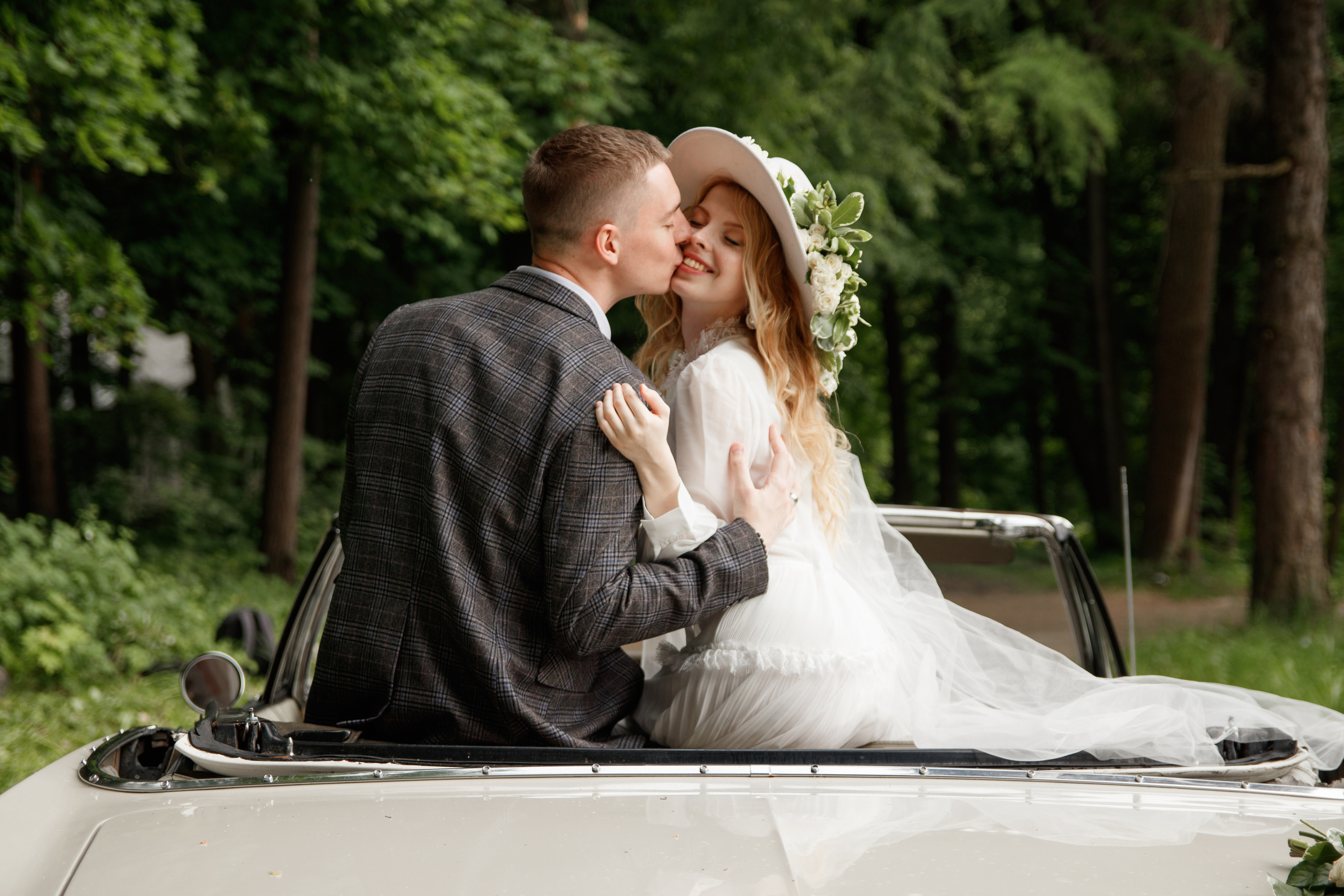 Свадебная прогулка в Суханово. Женский и семейный фотограф в Москве и Московской области Наталья Минт