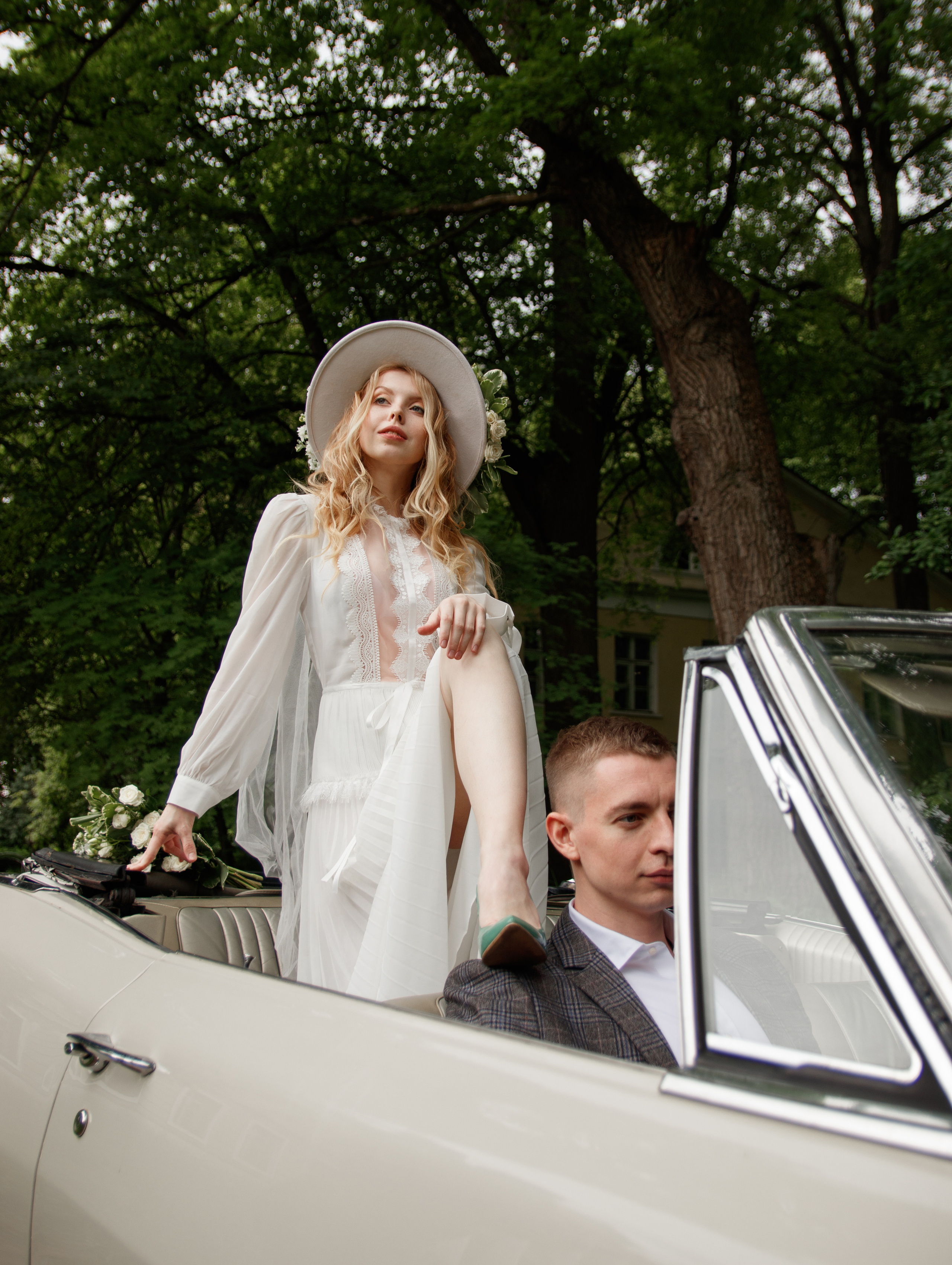 Свадебная прогулка в Суханово. Женский и семейный фотограф в Москве и Московской области Наталья Минт