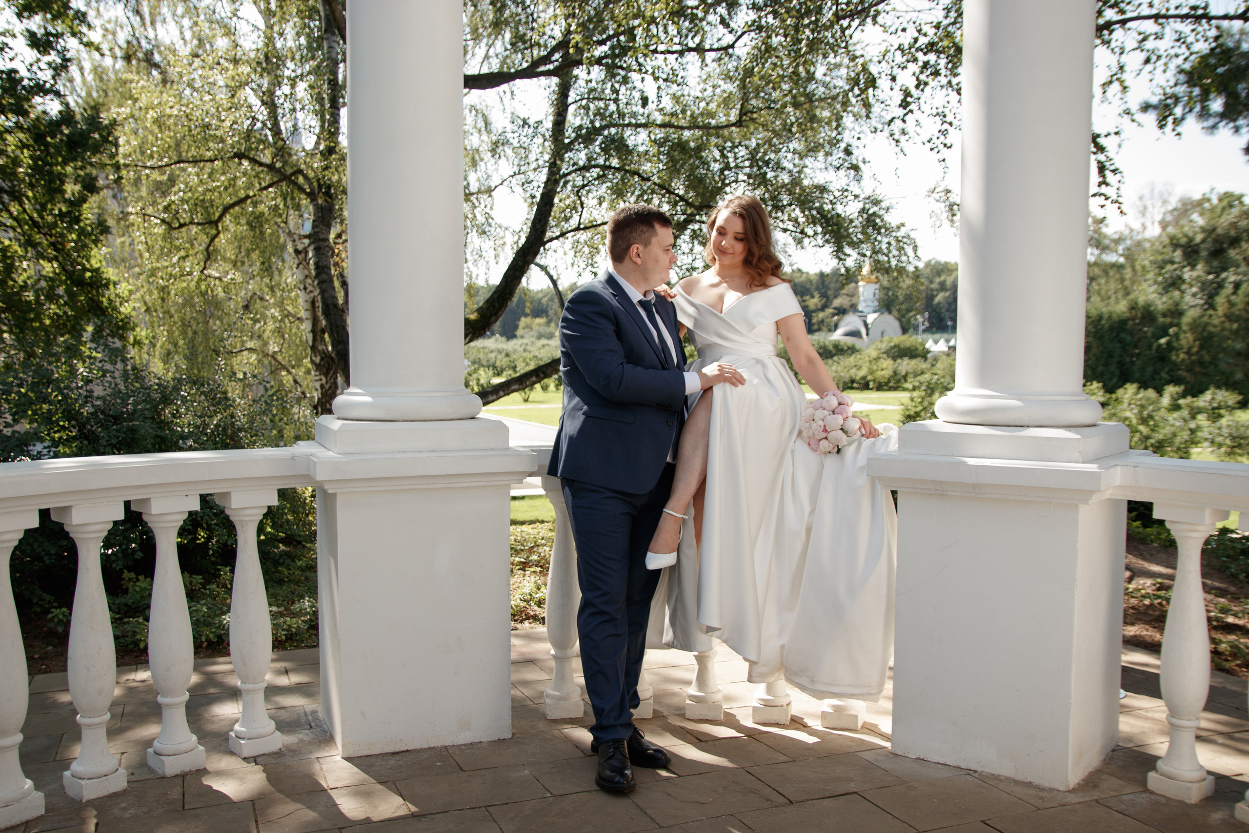 Свадебная прогулка ВДНХ. Женский и семейный фотограф в Москве и Московской области Наталья Минт