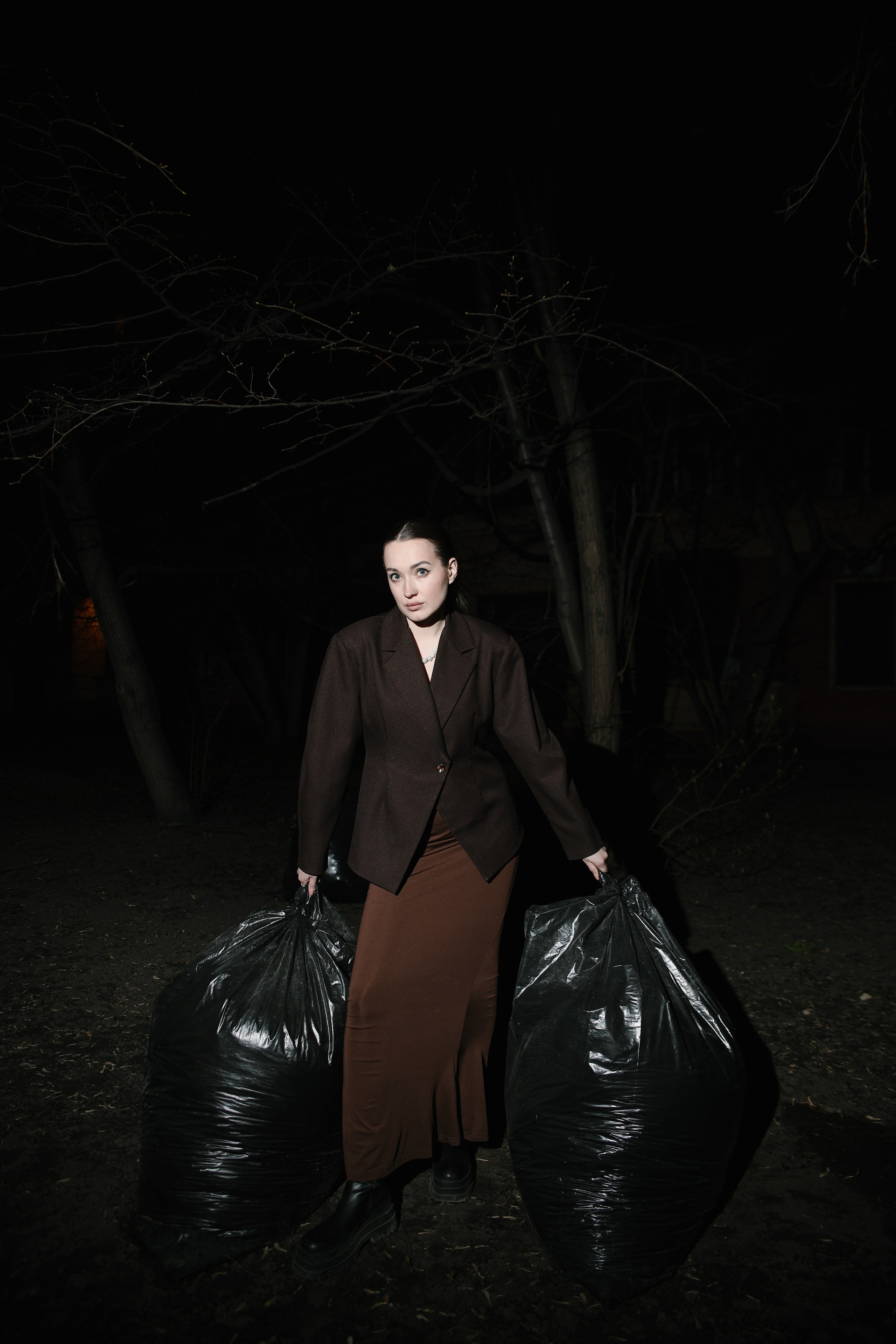 Ночная прогулки. Индивидуальный фотограф Новосибирск Настя