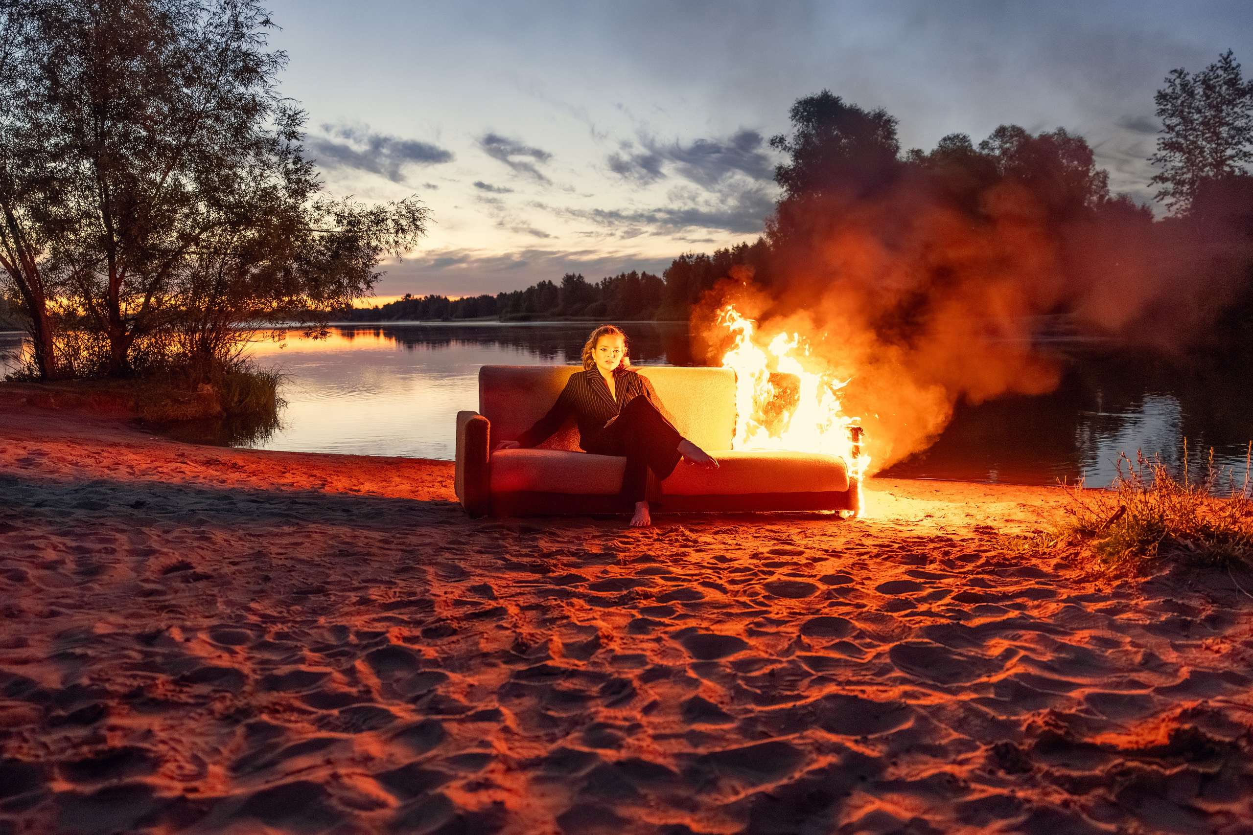 Огненная фотосессия. Фотограф в Казани Ольга Яшина