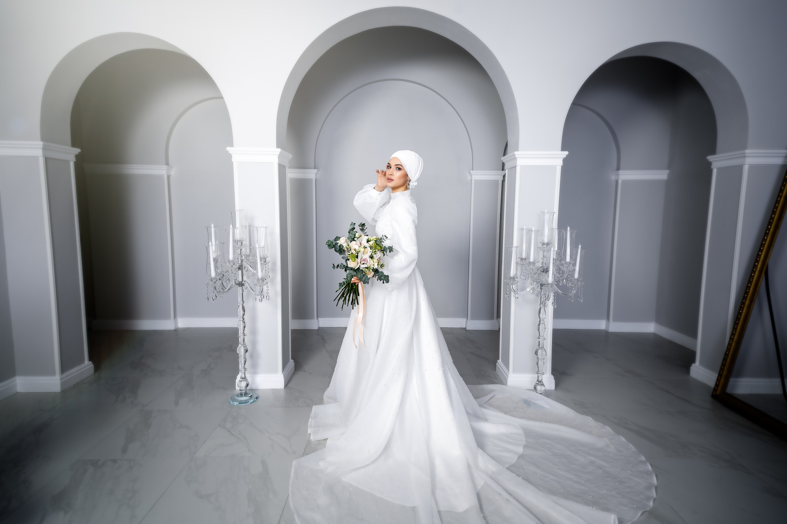 Никах в студии. Фотограф Ильхам Сибгатуллин Казань