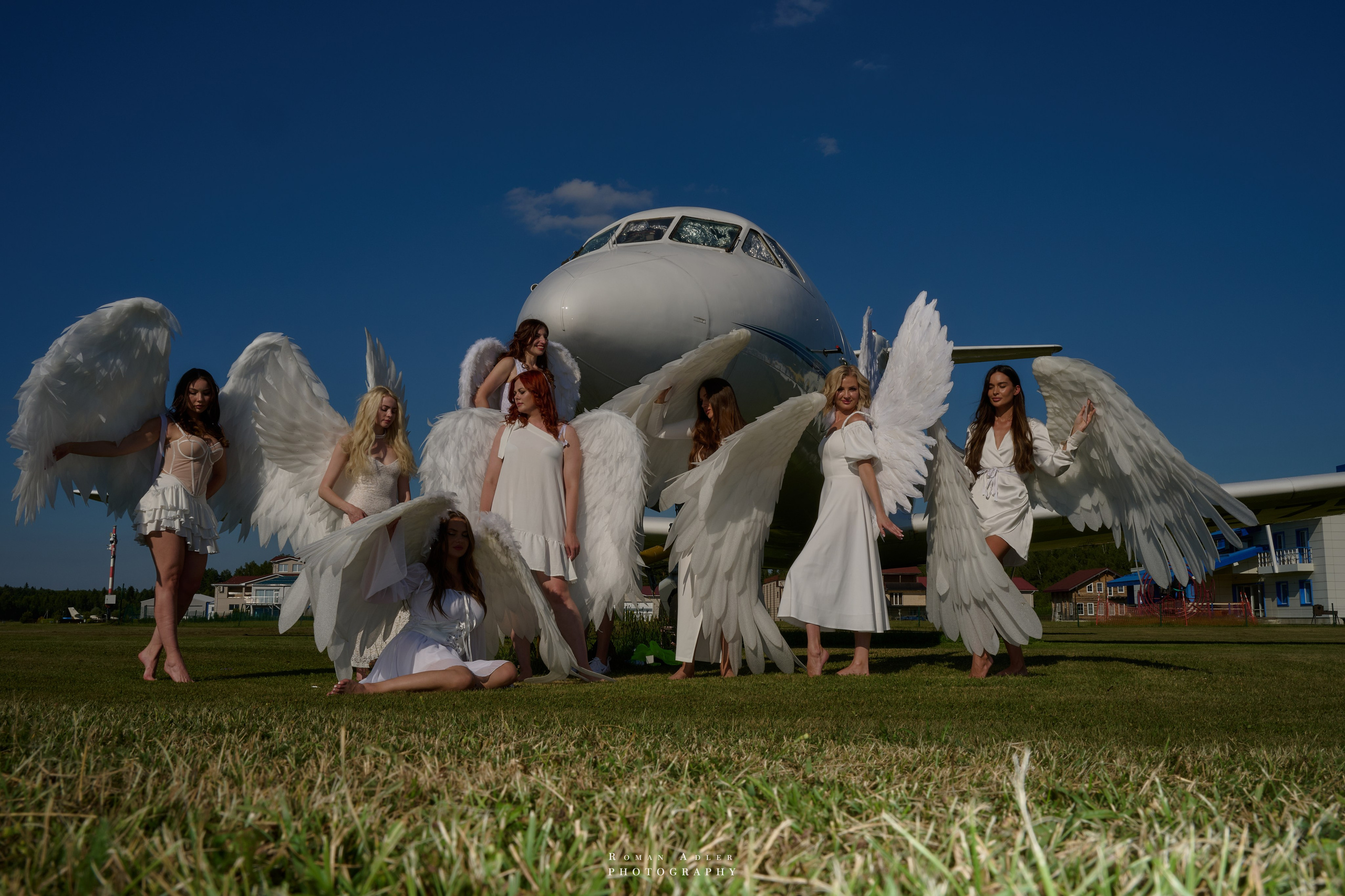 Ангелы ТОП Стюардесс. Фотограф Роман Адлер