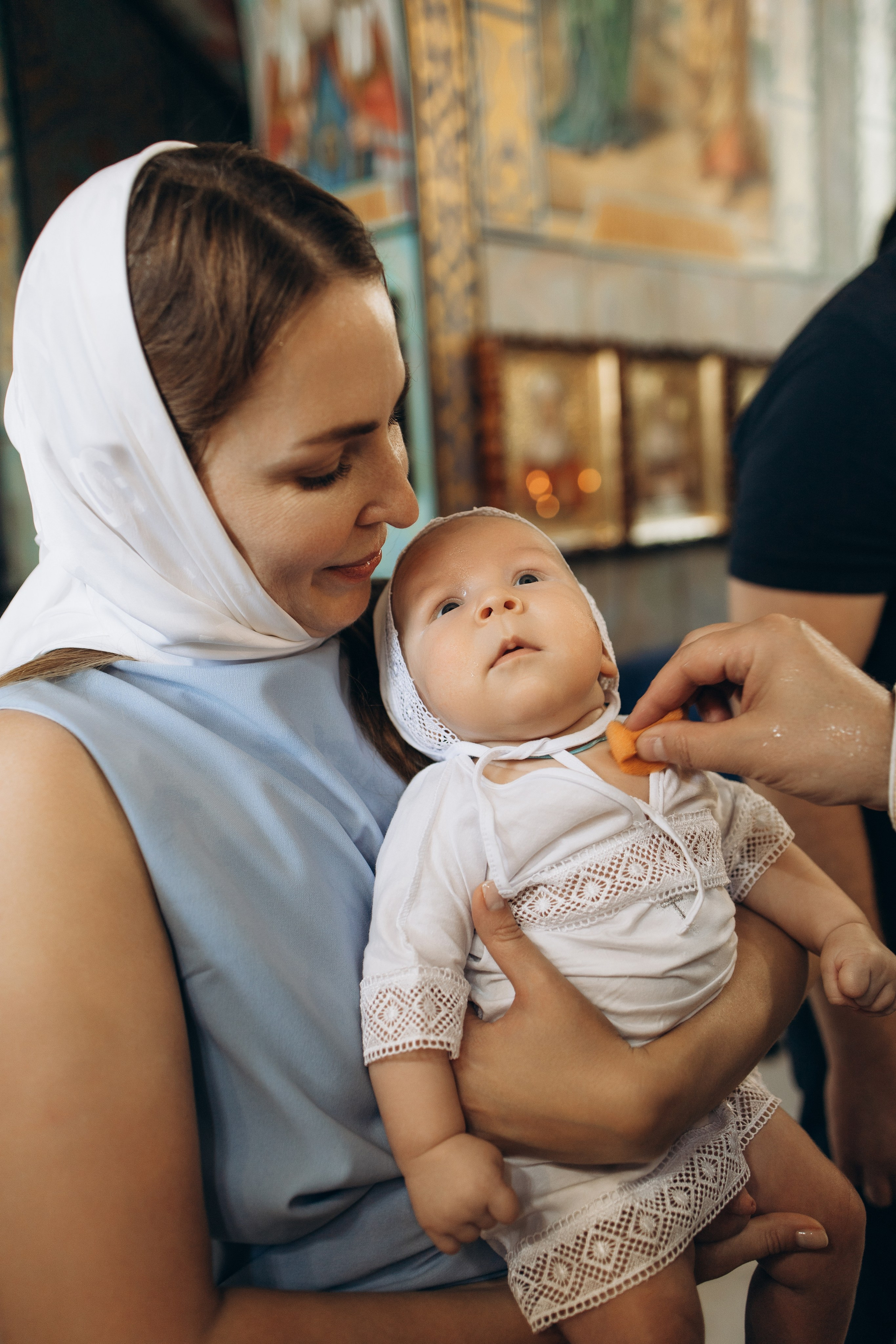 Крещение Ивана. Самый теплый фотограф в Краснодаре Рябоконь Ксения