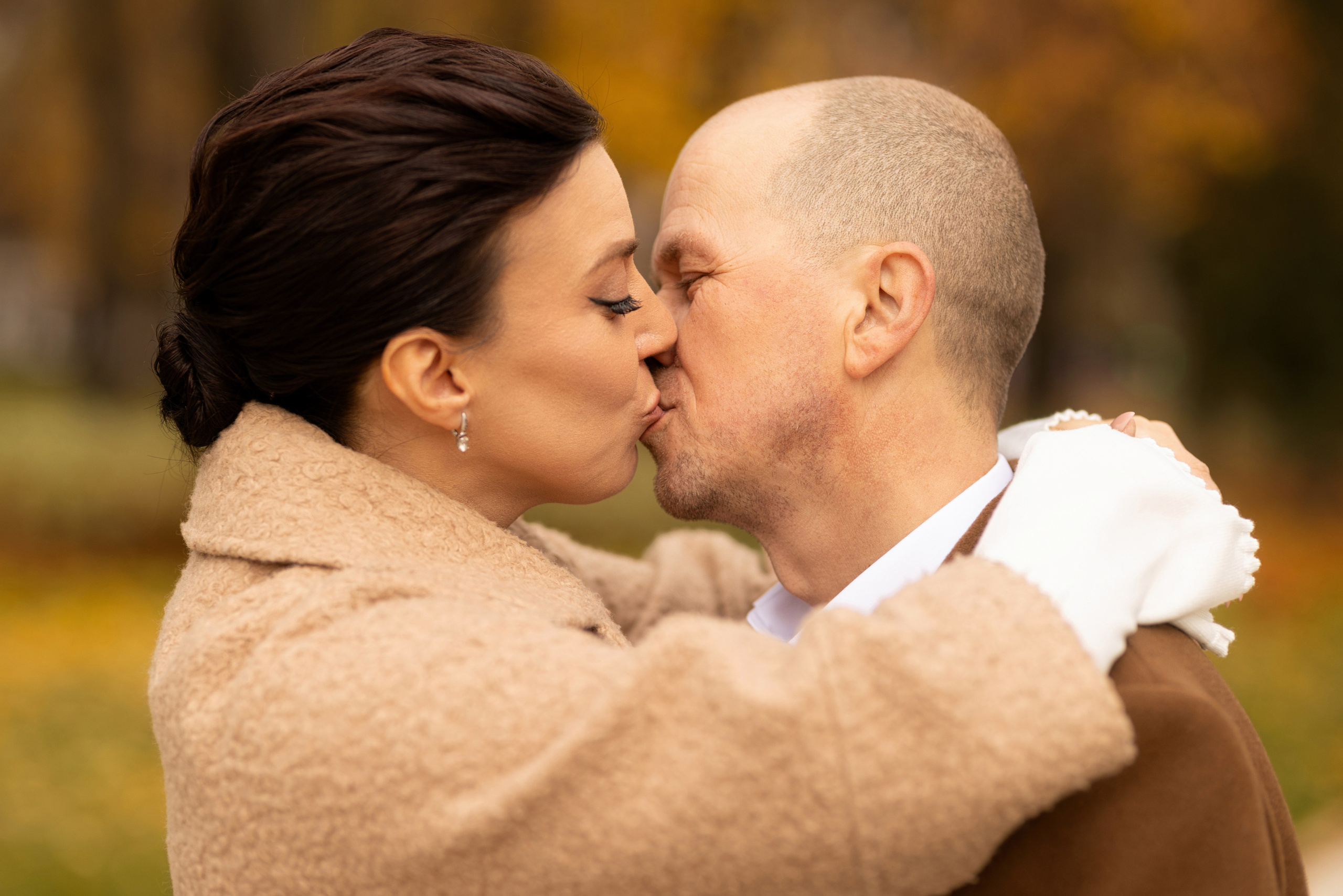 Алексей и Евгения. Свадебная прогулка в позднем октябре. Дмитрий Шульгин, портретный фотограф в Воронеже