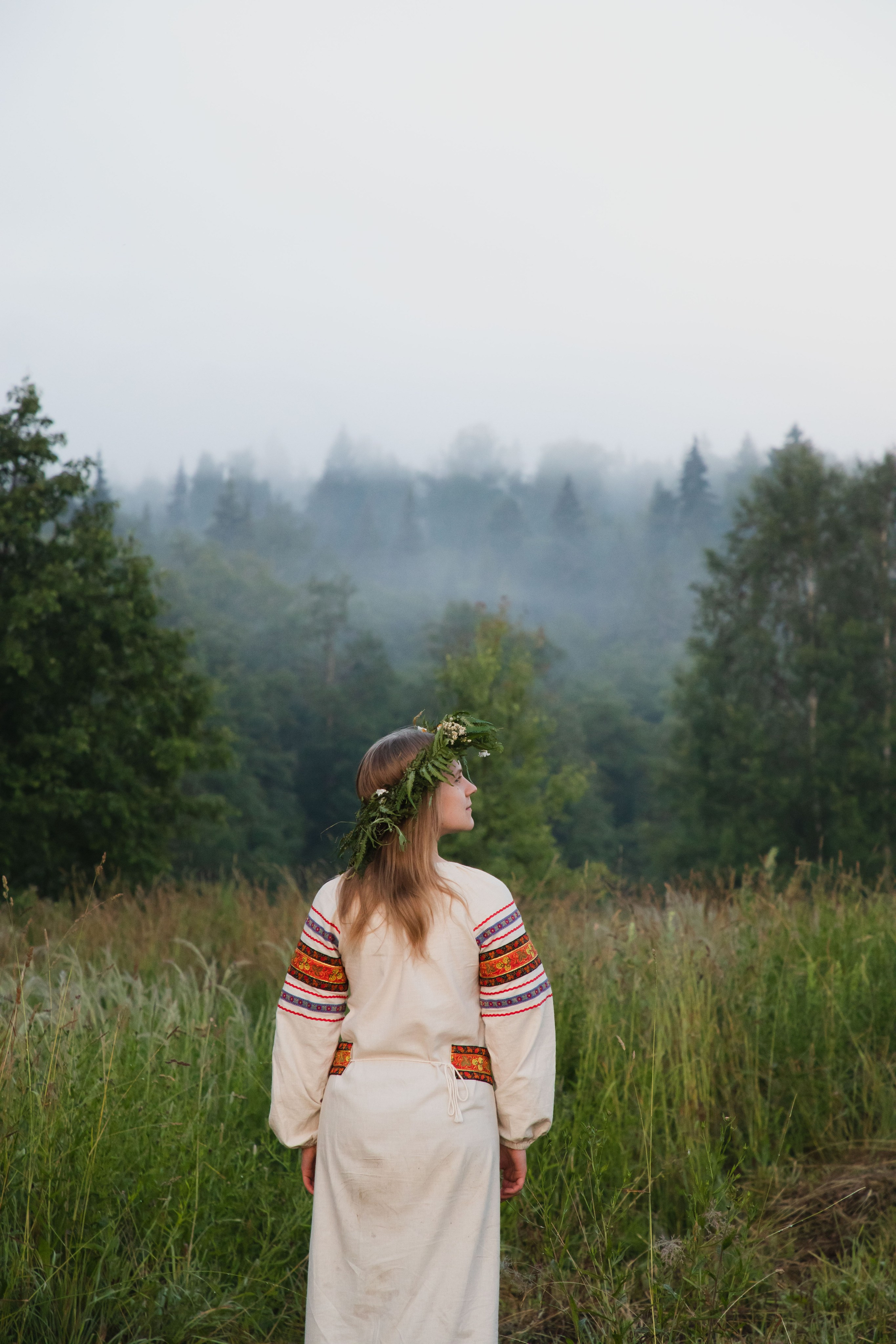 Купальская история на рассвете. Юлия Башкатова, сказочный фотограф, Москва