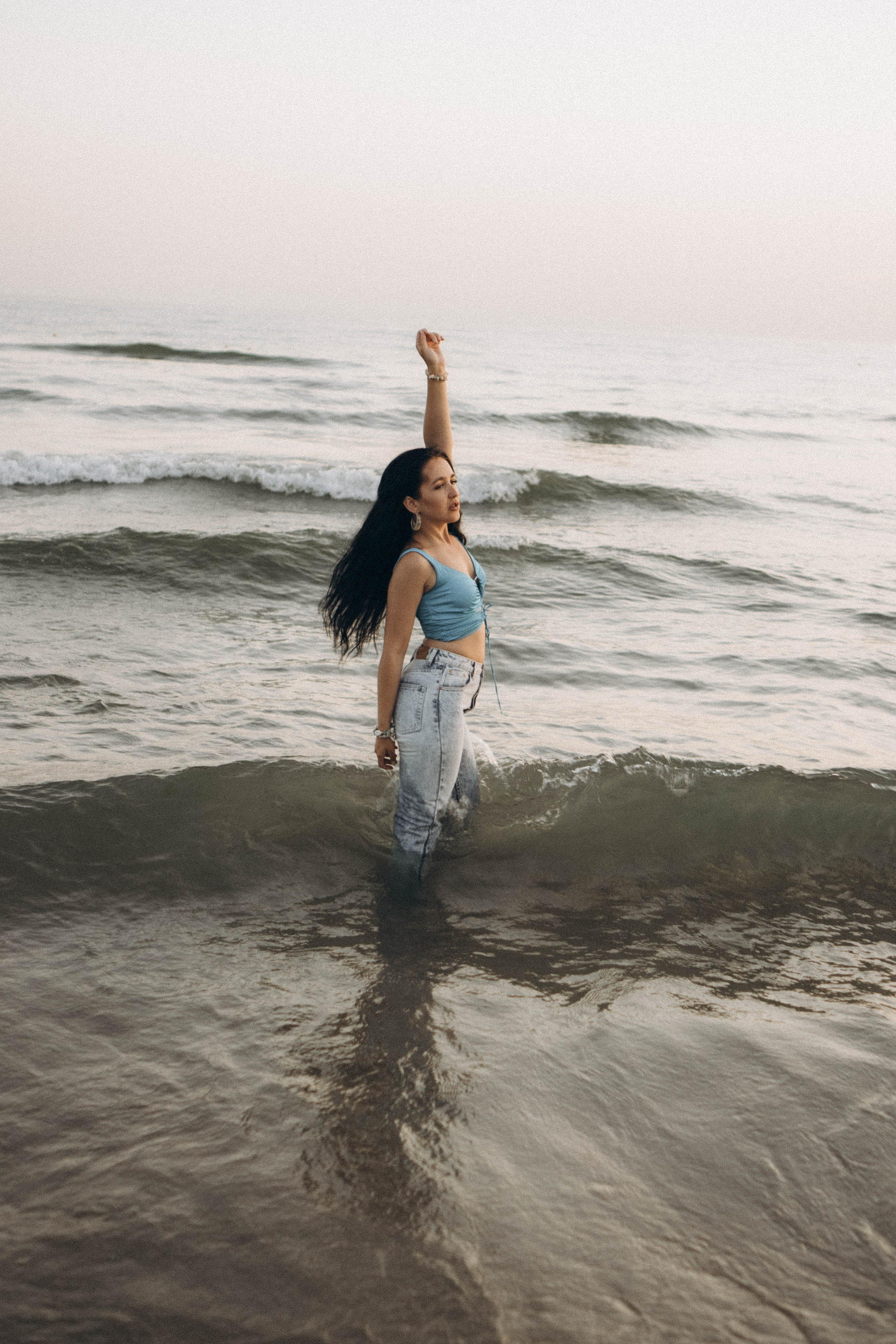 Июльский вечер на берегу черного моря. Профессиональный фотограф, Санкт-Петербург — Виктория Богомолова