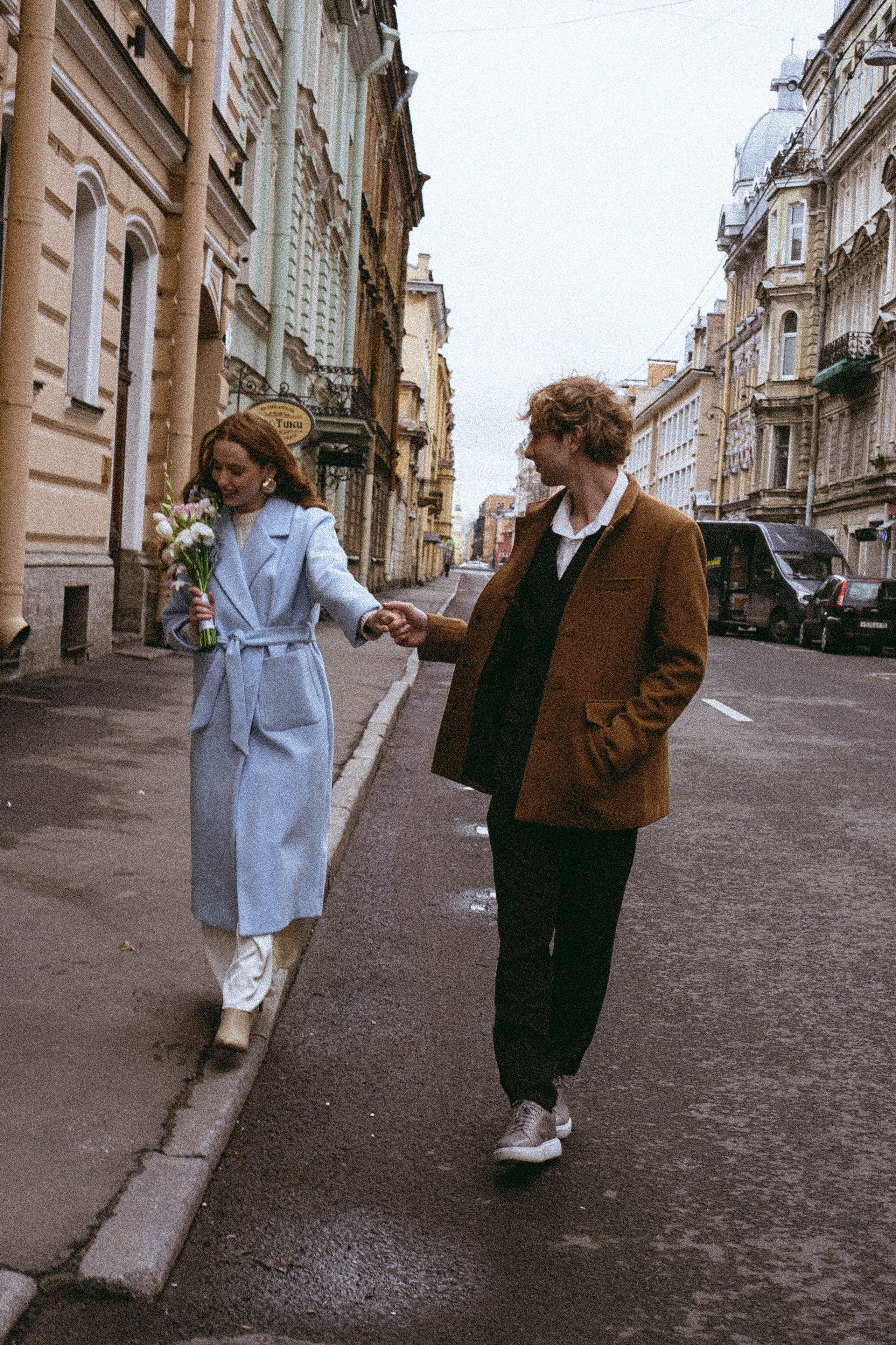 СВАДЕБНАЯ ПРОГУЛКА ПО ПЕТРОГРАДКЕ ВЕСНОЙ (ФОТОСЕССИИЯ ПАРЫ СВАДЕБНАЯ). Профессиональный фотограф, Санкт-Петербург — Виктория Богомолова