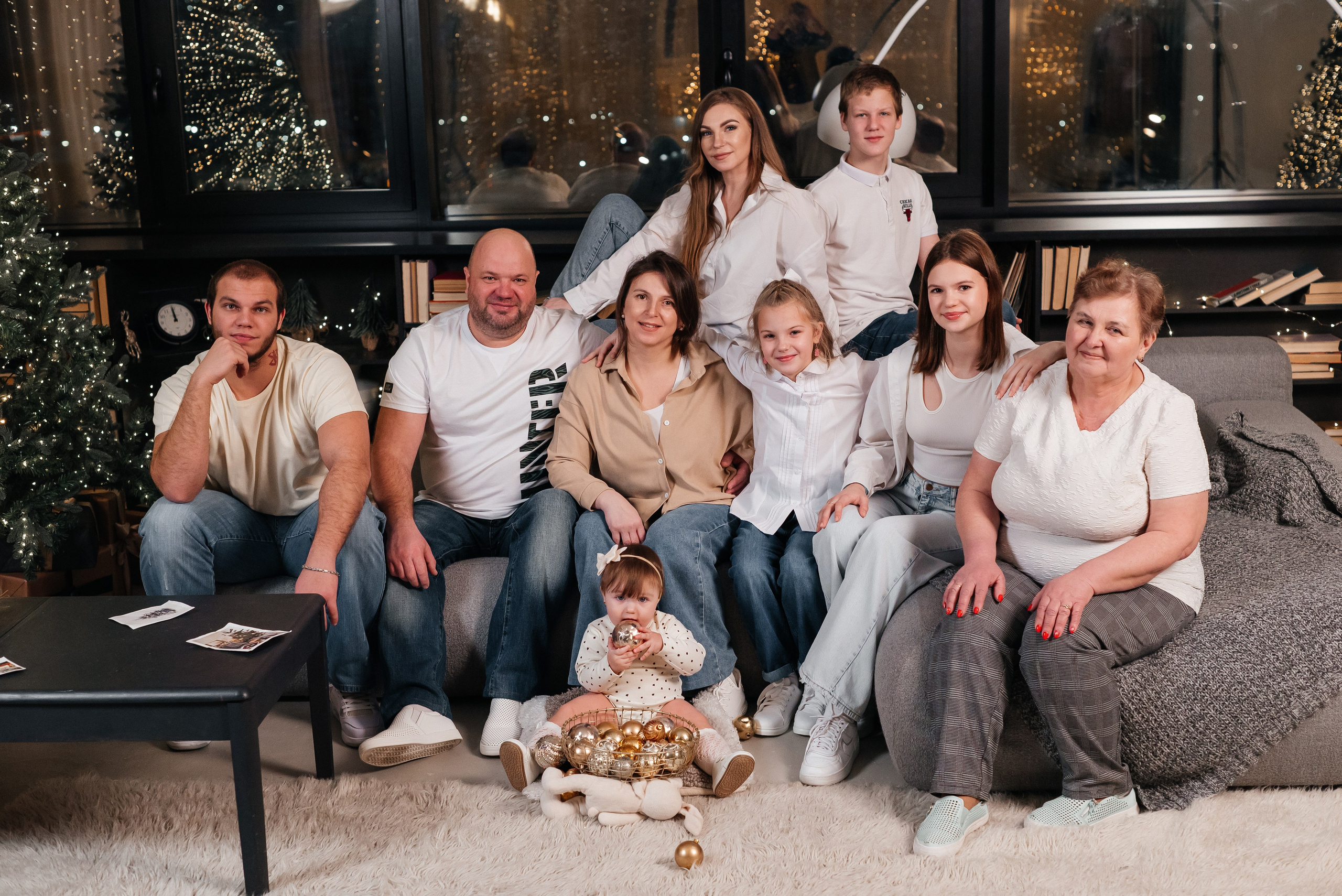 Большая семья. Свадебный фотограф