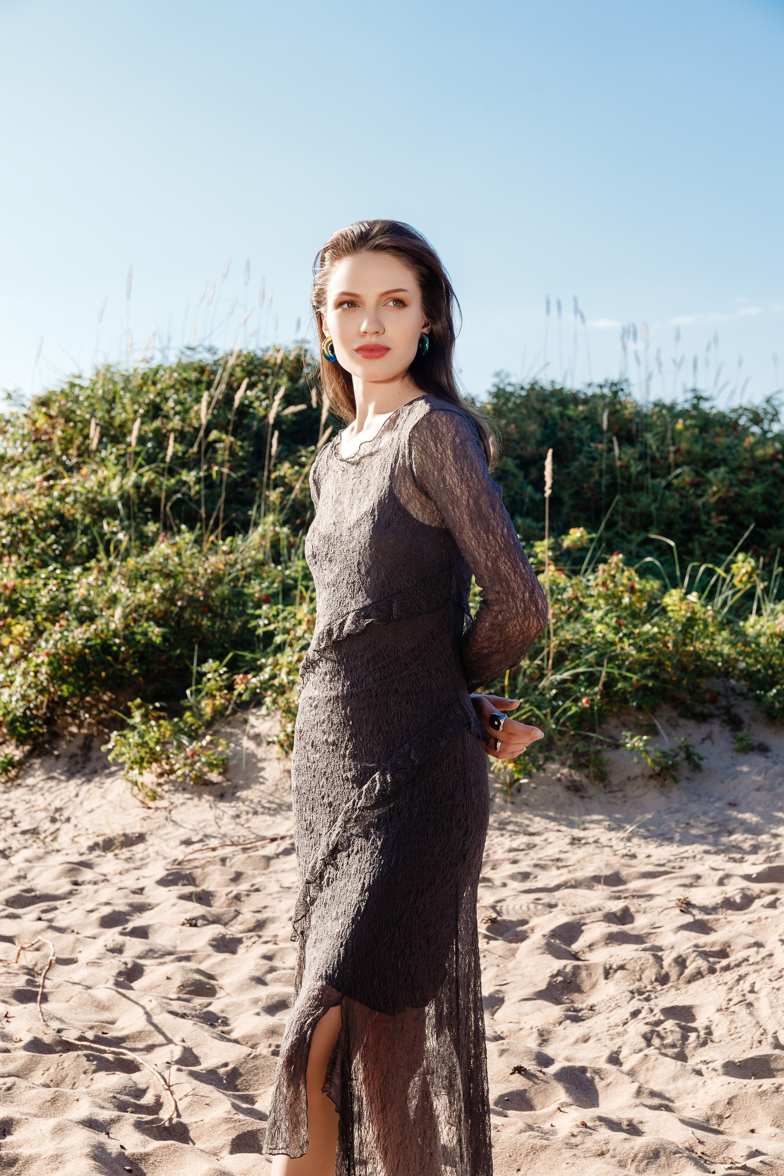 Летняя fashion-съёмка на пляже