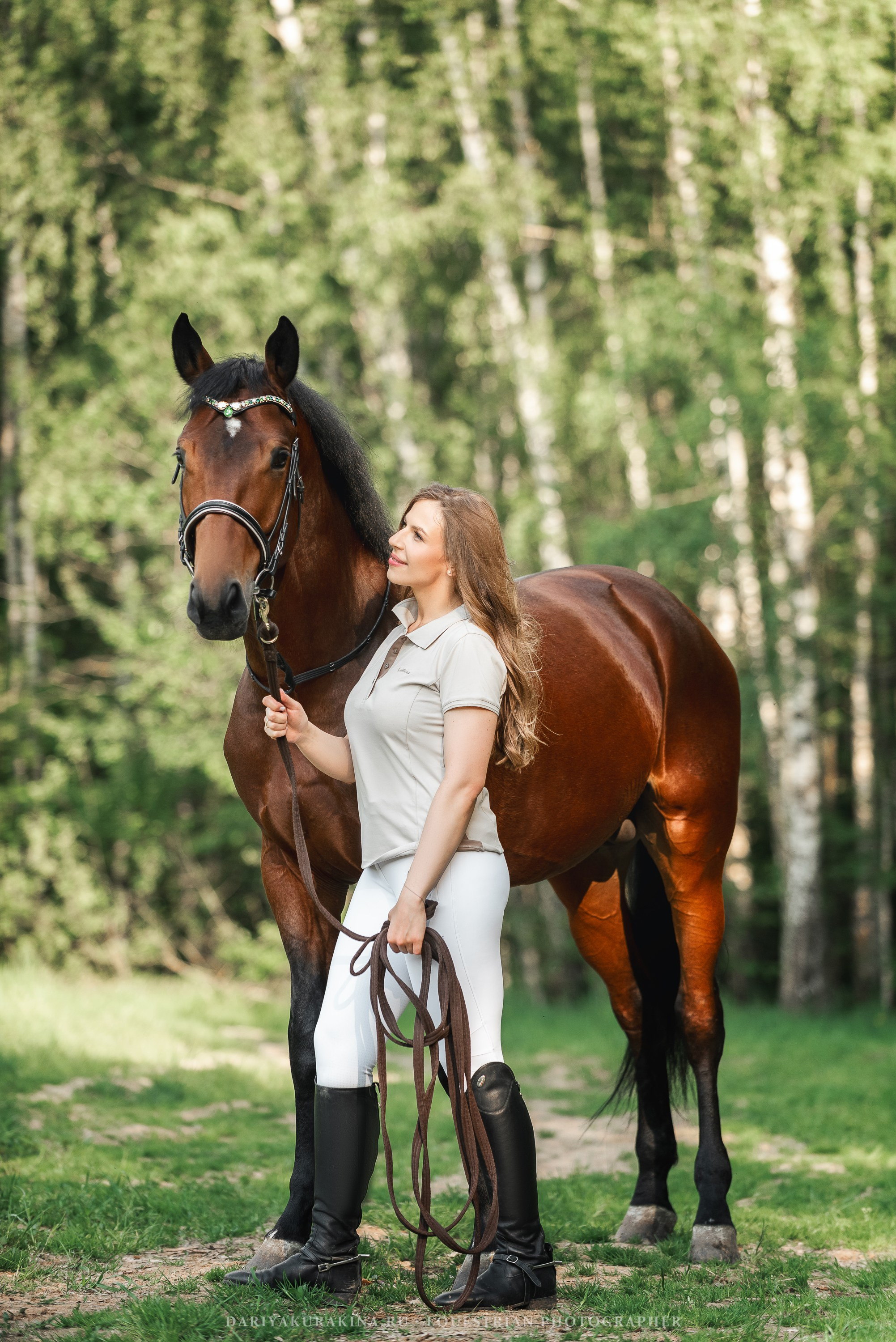 КСПХ «ЮНА», Зелёновое. Конный фотограф Куракина Дарья • Фотосессии с лошадьми