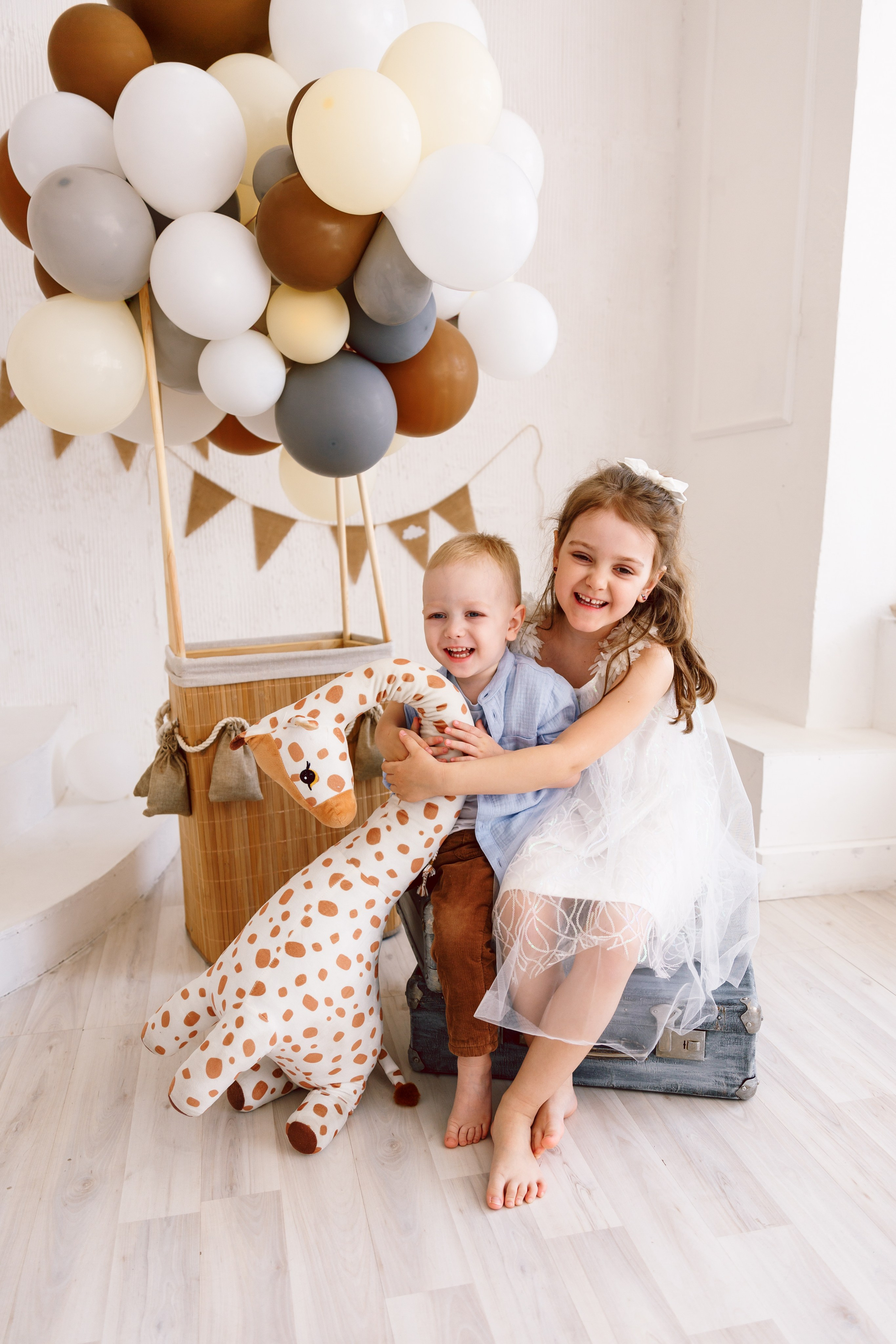 Фотодень «на воздушном шаре» № 1. Фотограф новорожденных Тверь Диана Муляева