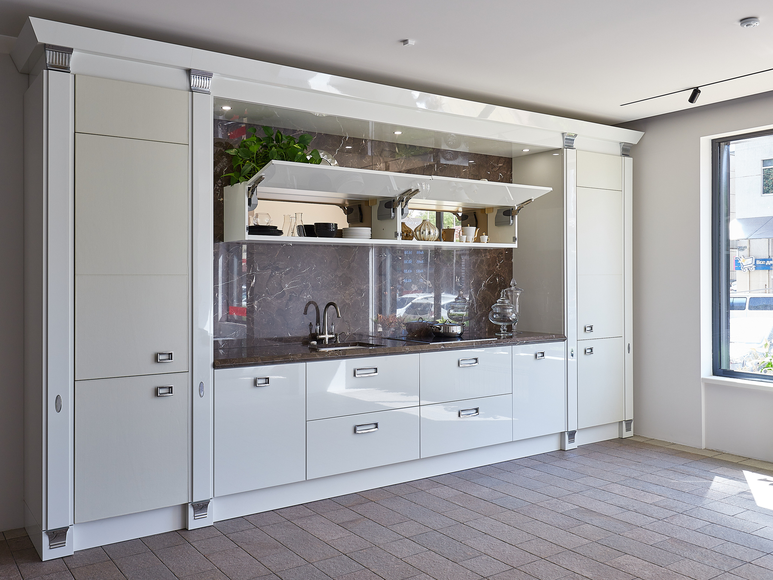 Салон итальянской мебели Scavolini. Интерьерный фотограф Краснодар. Галина Ладыгина