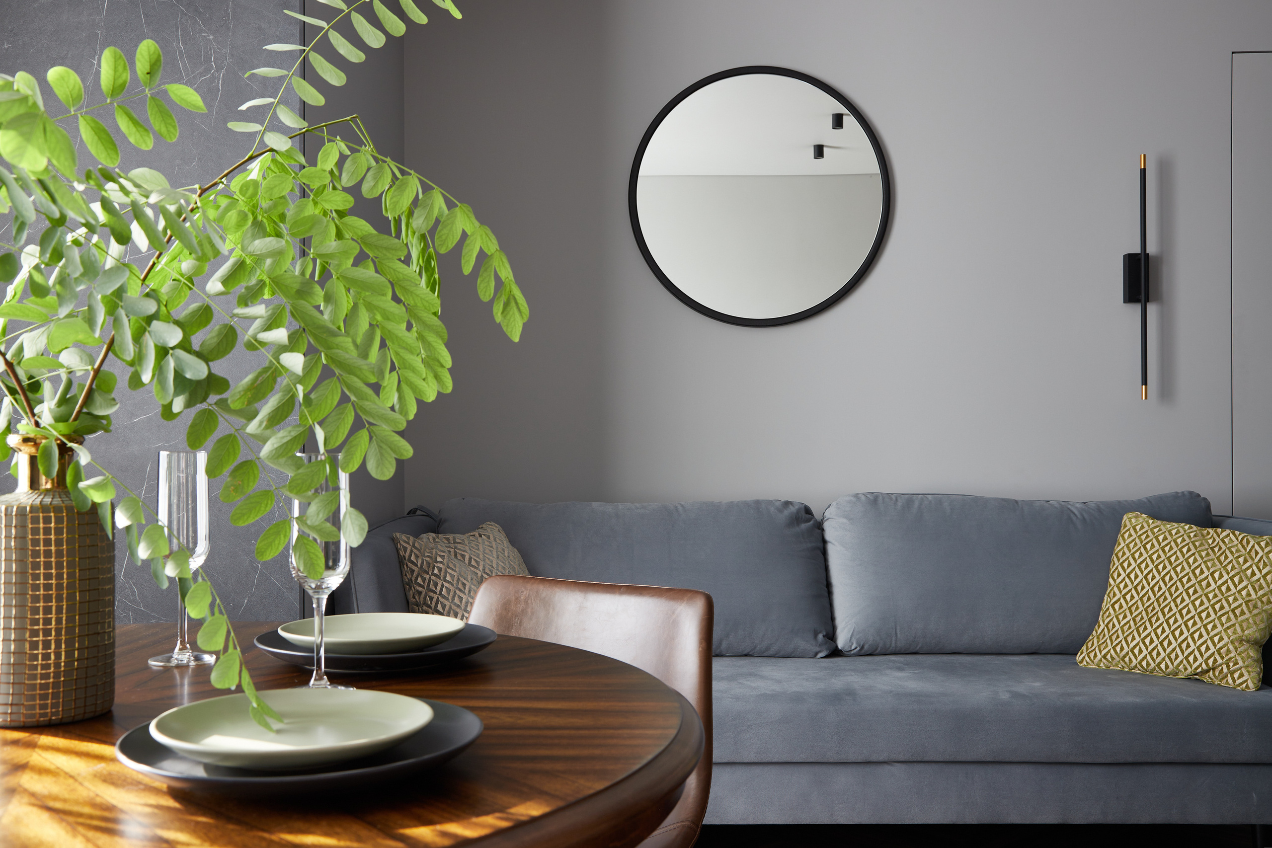 Реализованный проект Анны Гричик ЖК Синее море. Интерьерный фотограф Краснодар. Галина Ладыгина