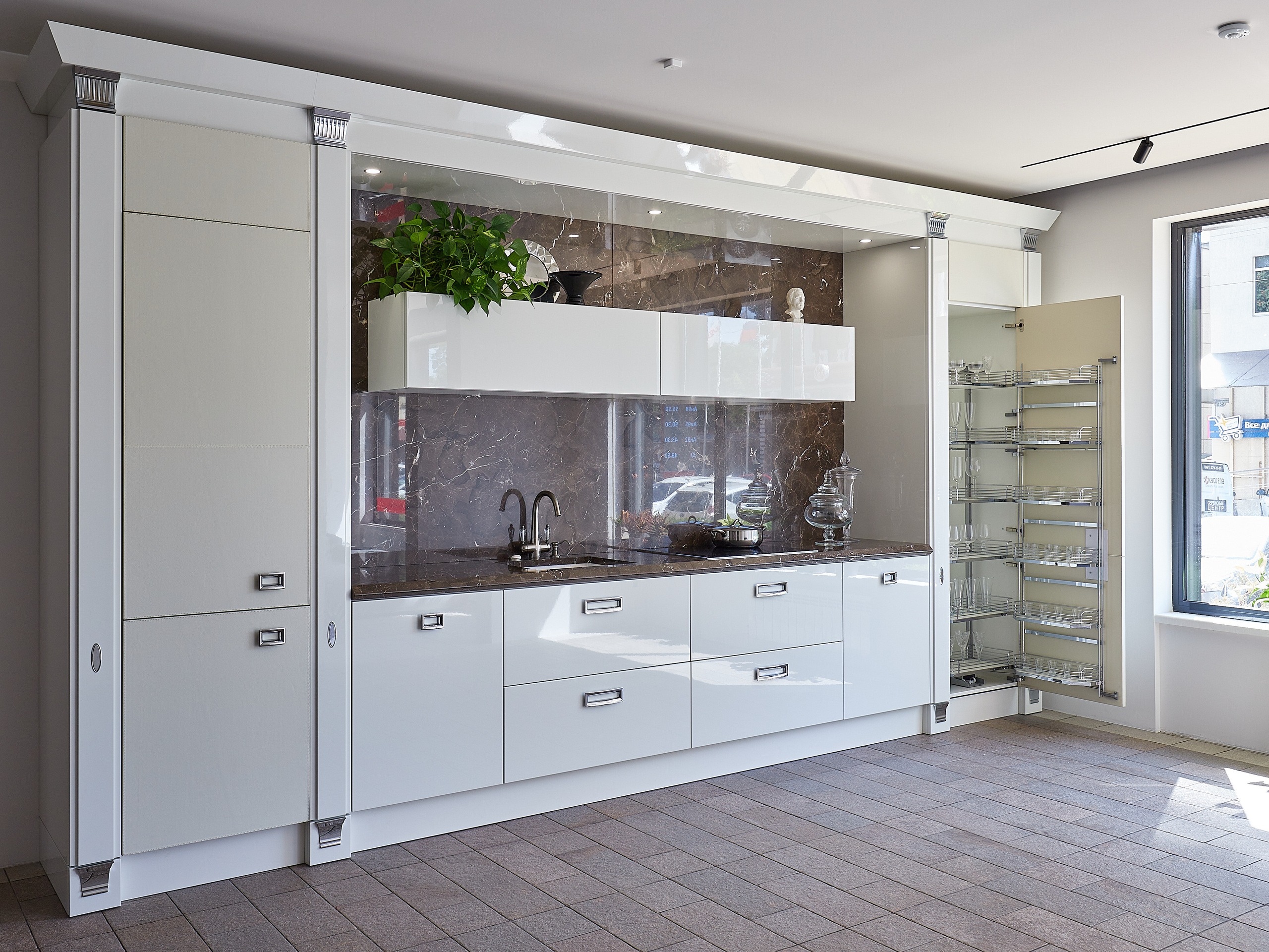 Салон итальянской мебели Scavolini. Интерьерный фотограф Краснодар. Галина Ладыгина