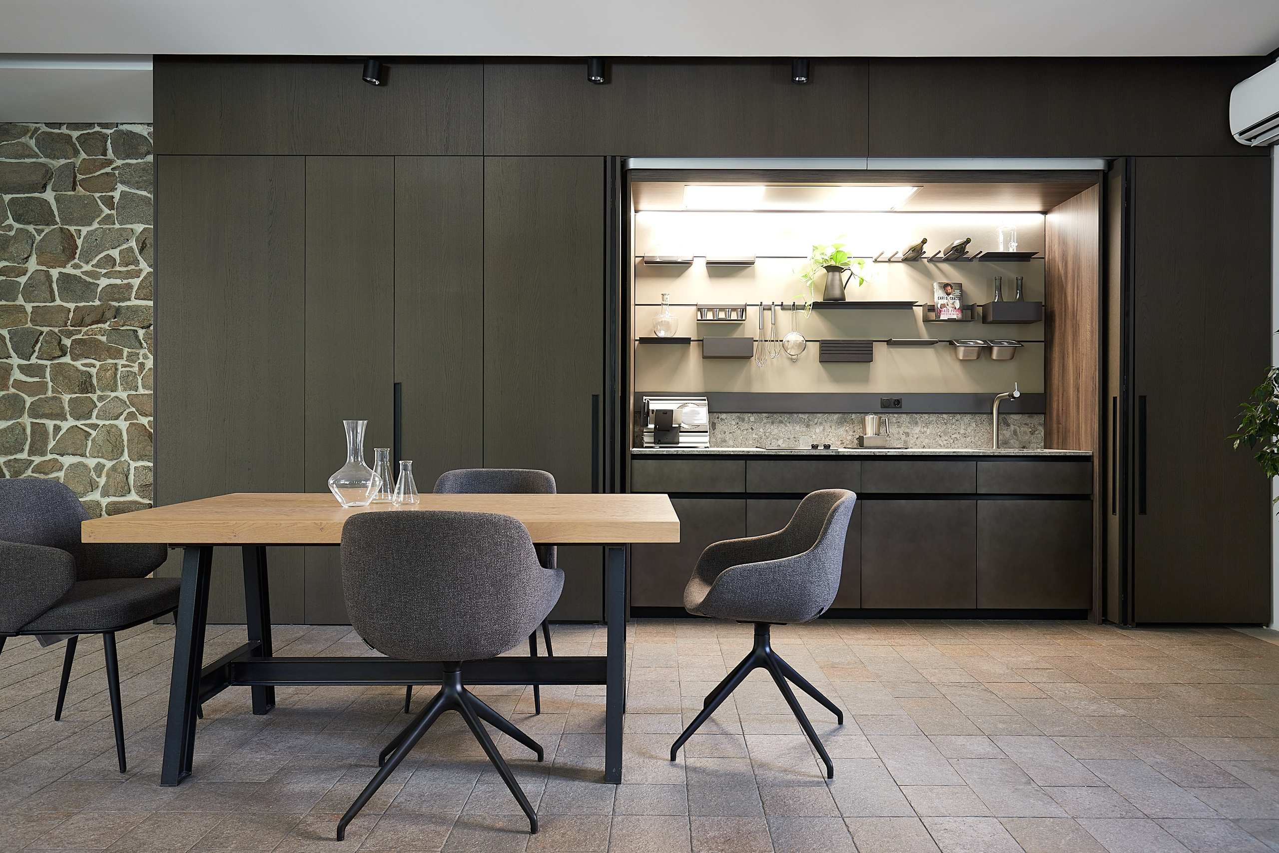 Салон итальянской мебели Scavolini. Интерьерный фотограф Краснодар. Галина Ладыгина