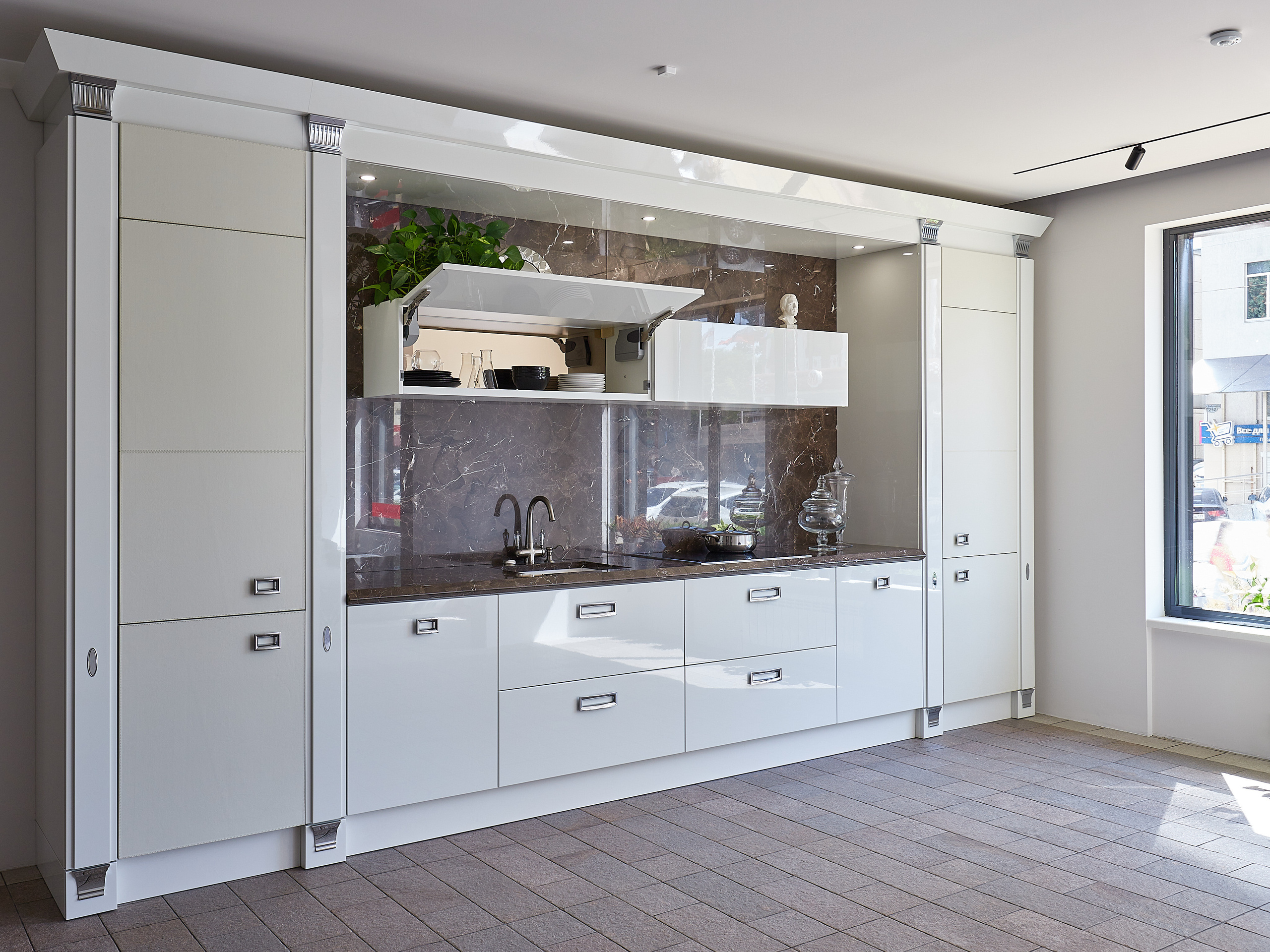 Салон итальянской мебели Scavolini. Интерьерный фотограф Краснодар. Галина Ладыгина