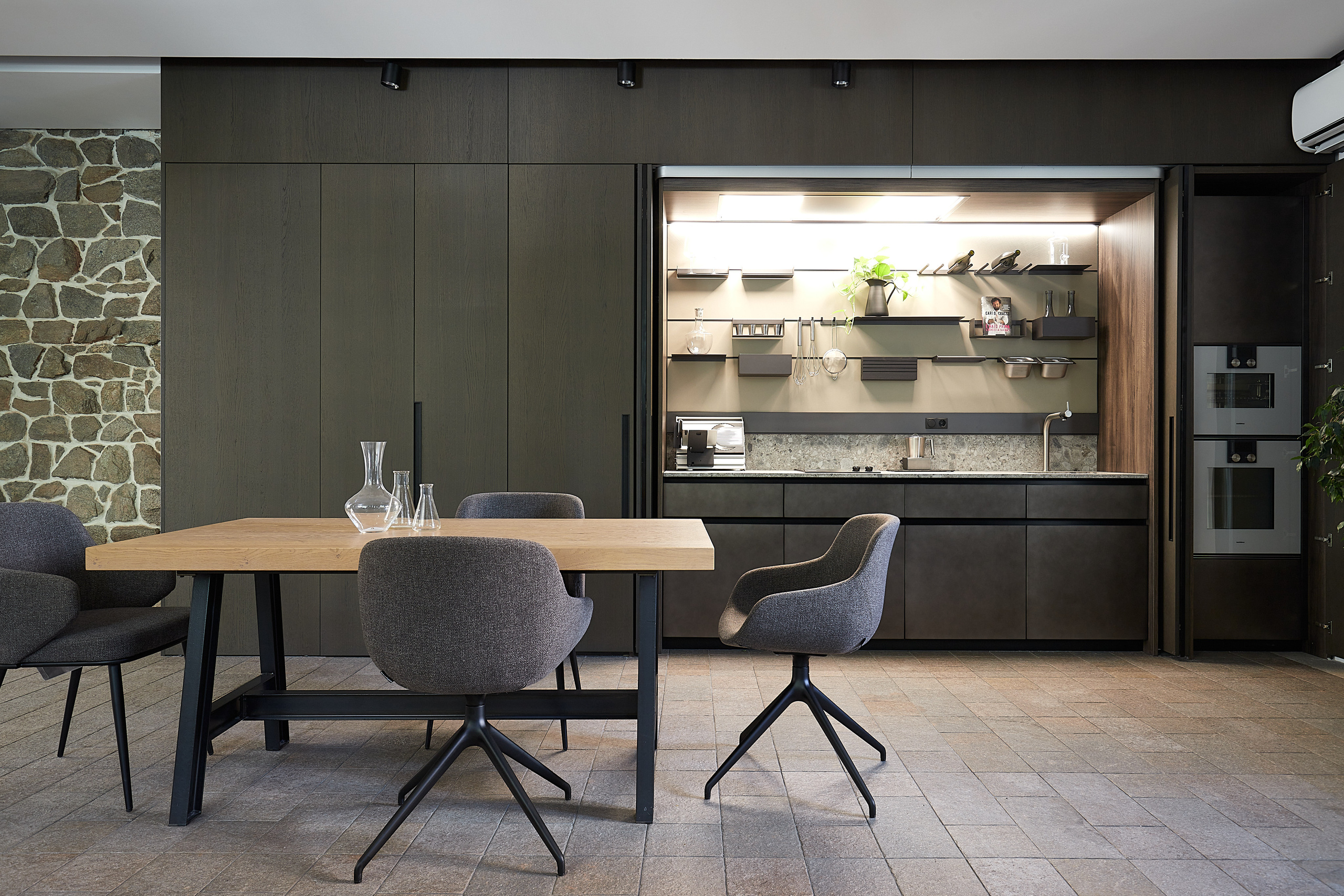 Салон итальянской мебели Scavolini. Интерьерный фотограф Краснодар. Галина Ладыгина