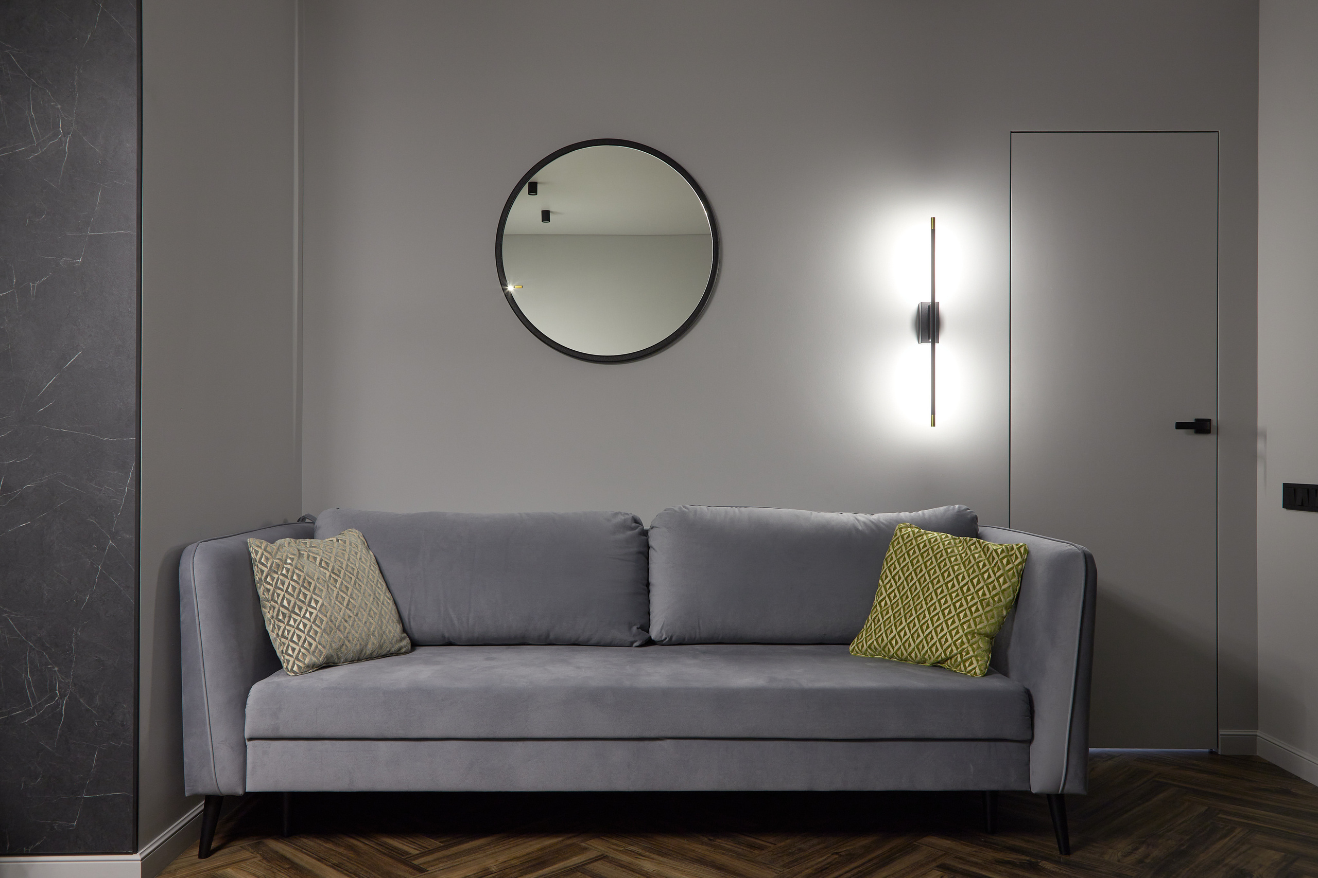 Реализованный проект Анны Гричик ЖК Синее море. Интерьерный фотограф Краснодар. Галина Ладыгина