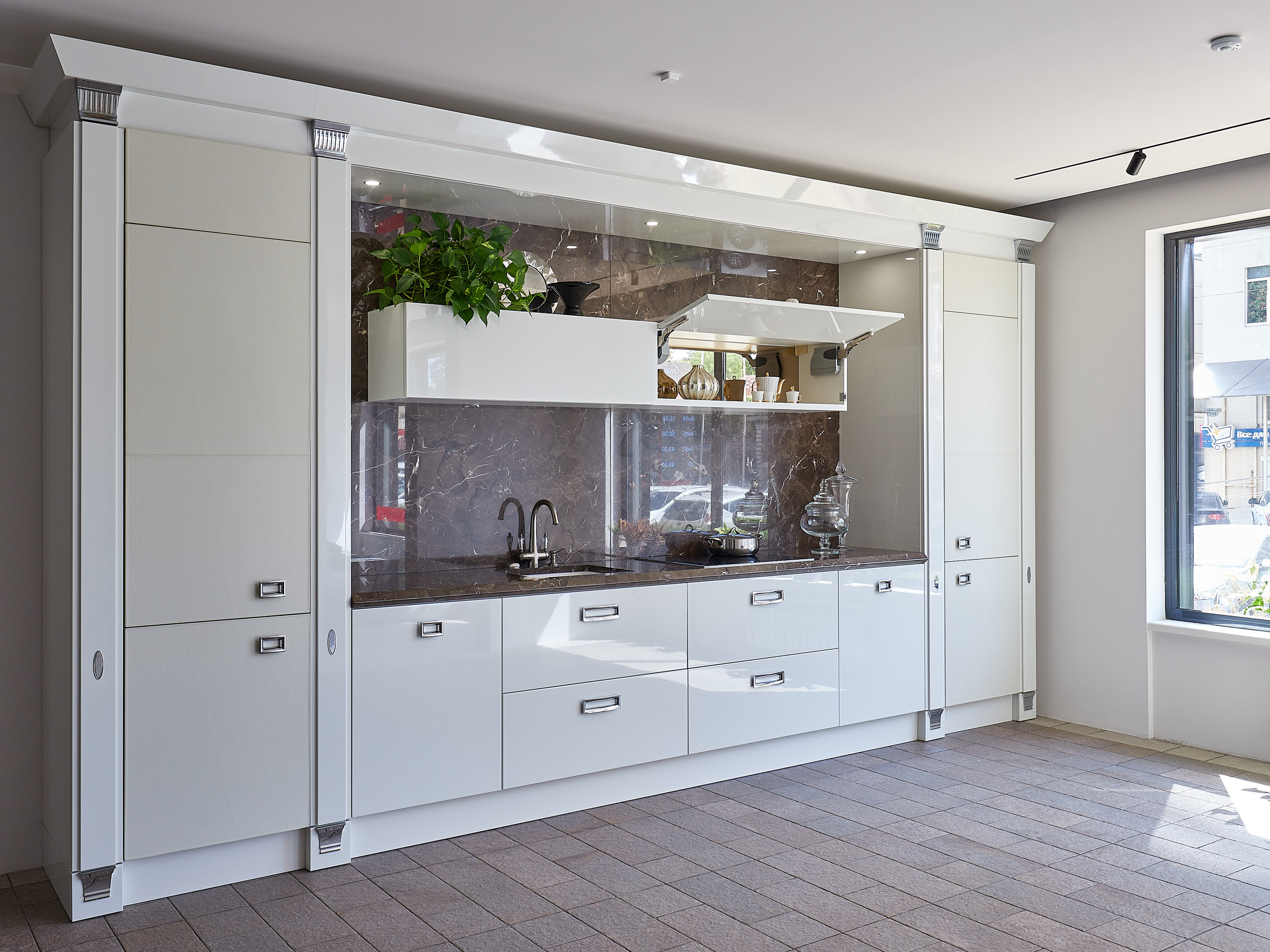 Салон итальянской мебели Scavolini. Интерьерный фотограф Краснодар. Галина Ладыгина