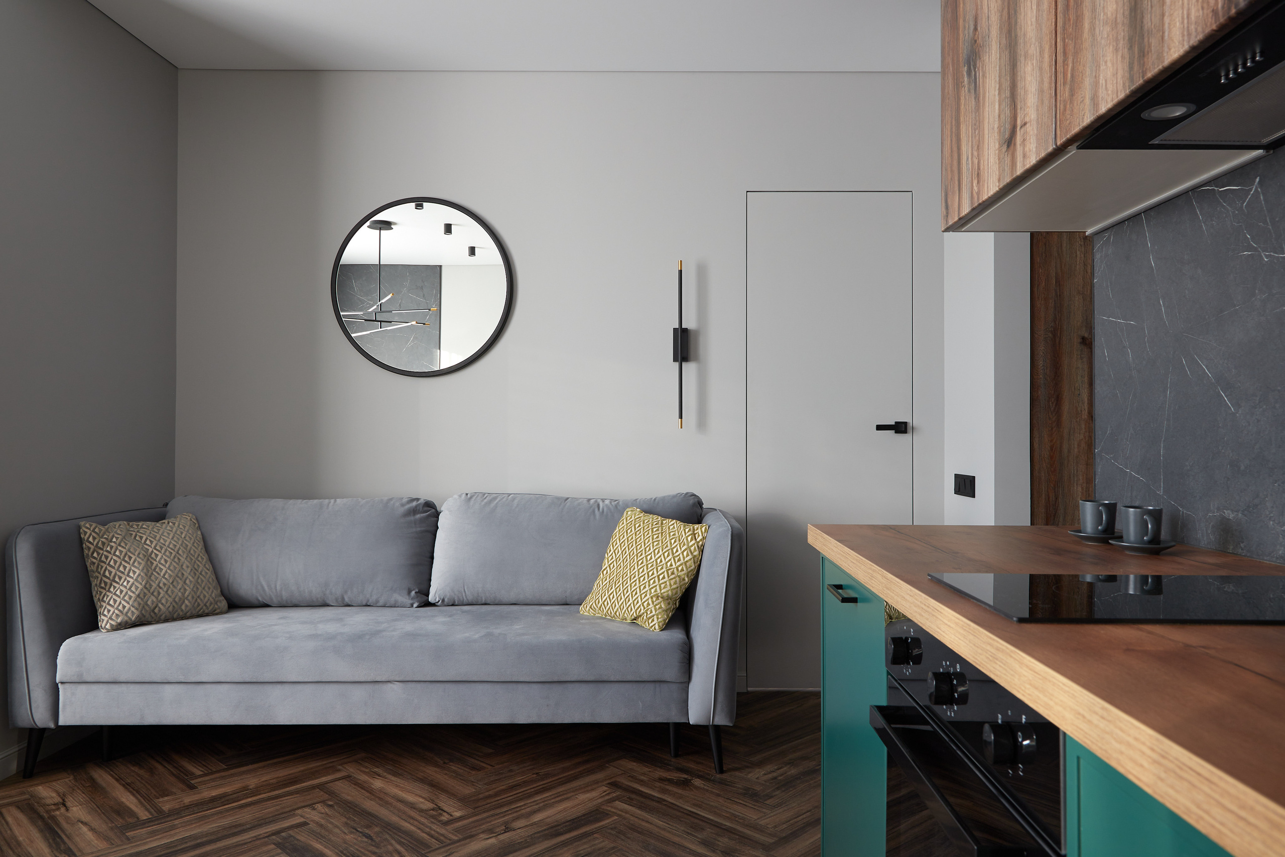 Реализованный проект Анны Гричик ЖК Синее море. Интерьерный фотограф Краснодар. Галина Ладыгина