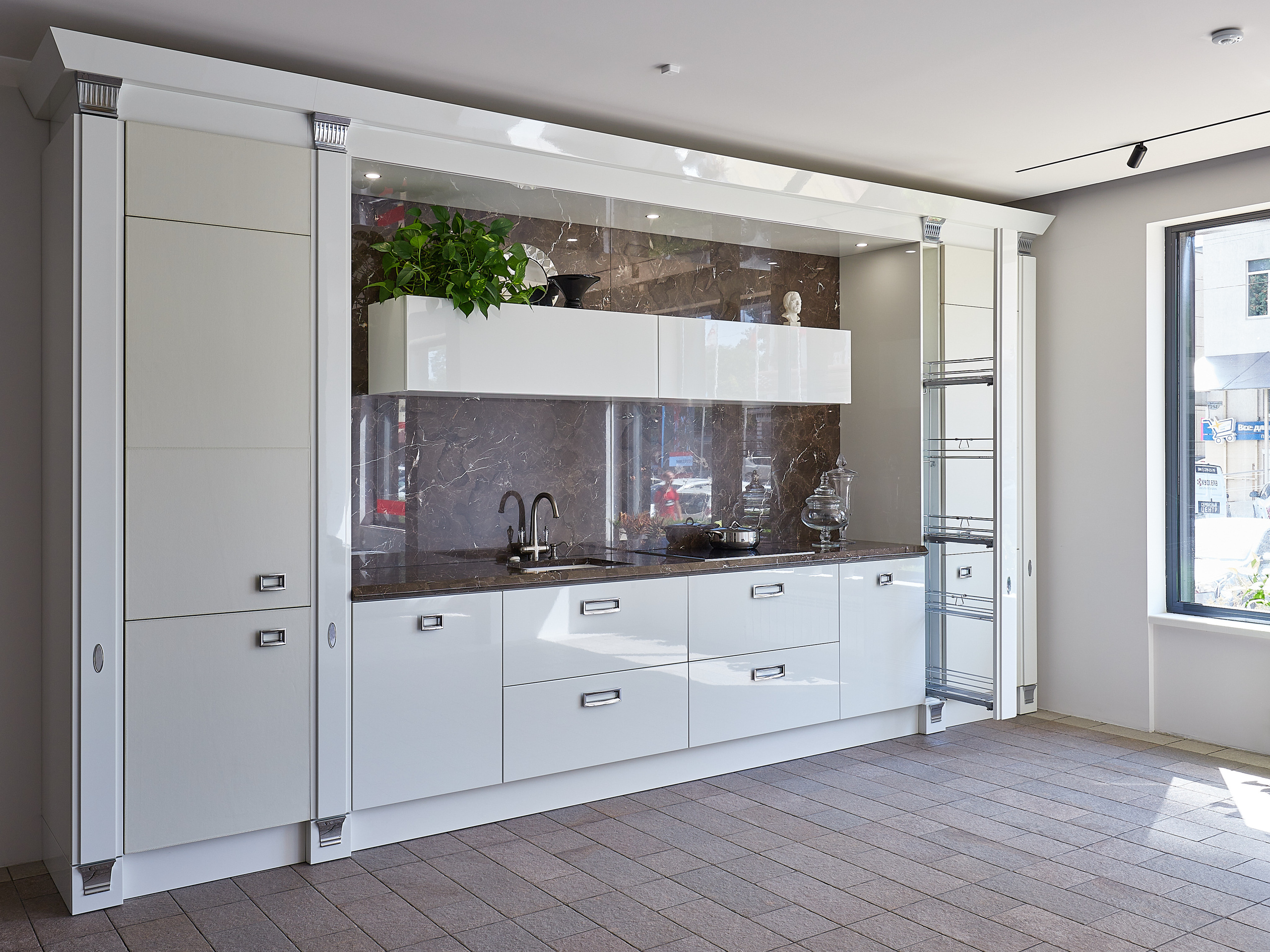 Салон итальянской мебели Scavolini. Интерьерный фотограф Краснодар. Галина Ладыгина