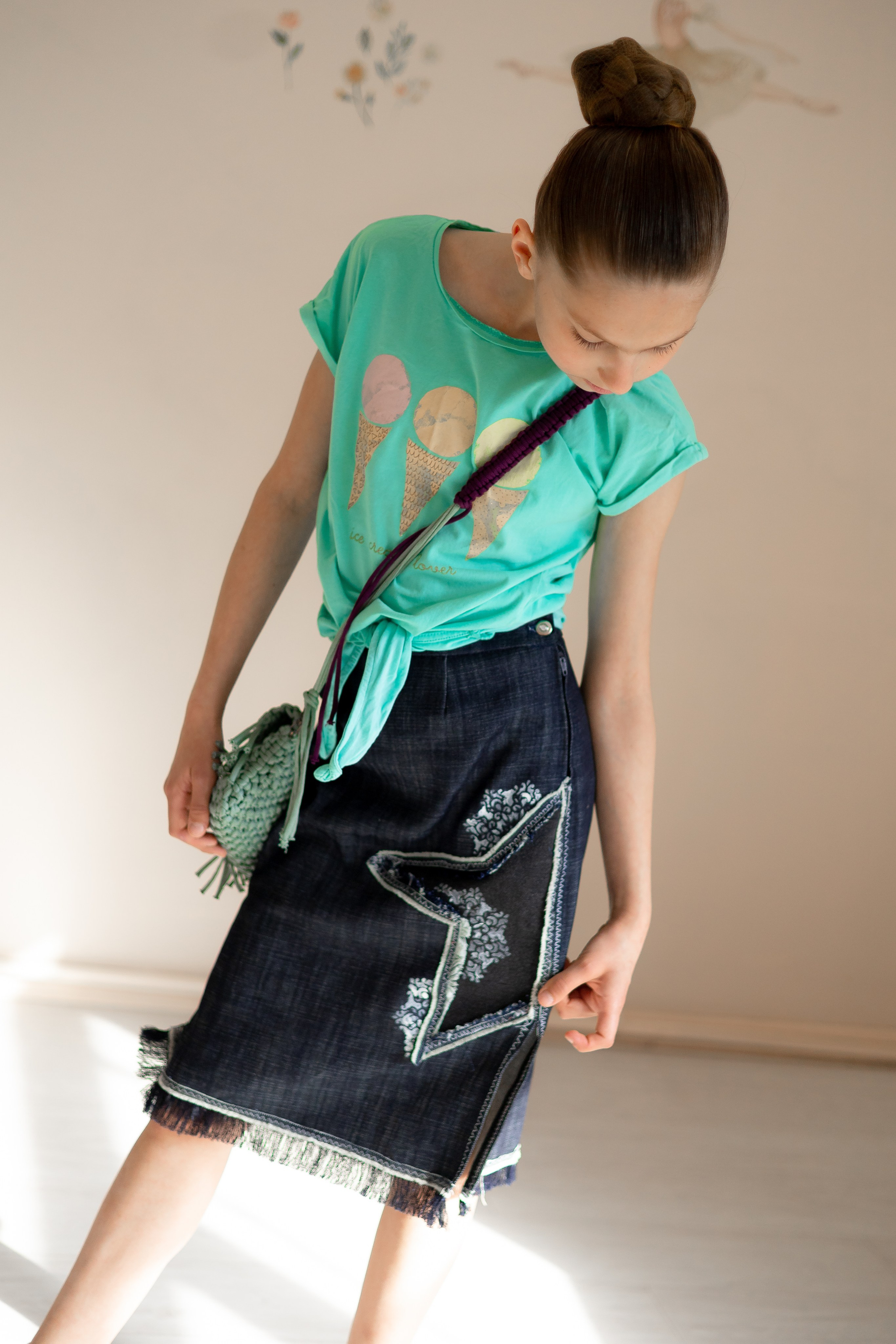 Юбки из темного денима своими руками в Школе для девочек. Школа для девочек во Владивостоке — Само Совершенство