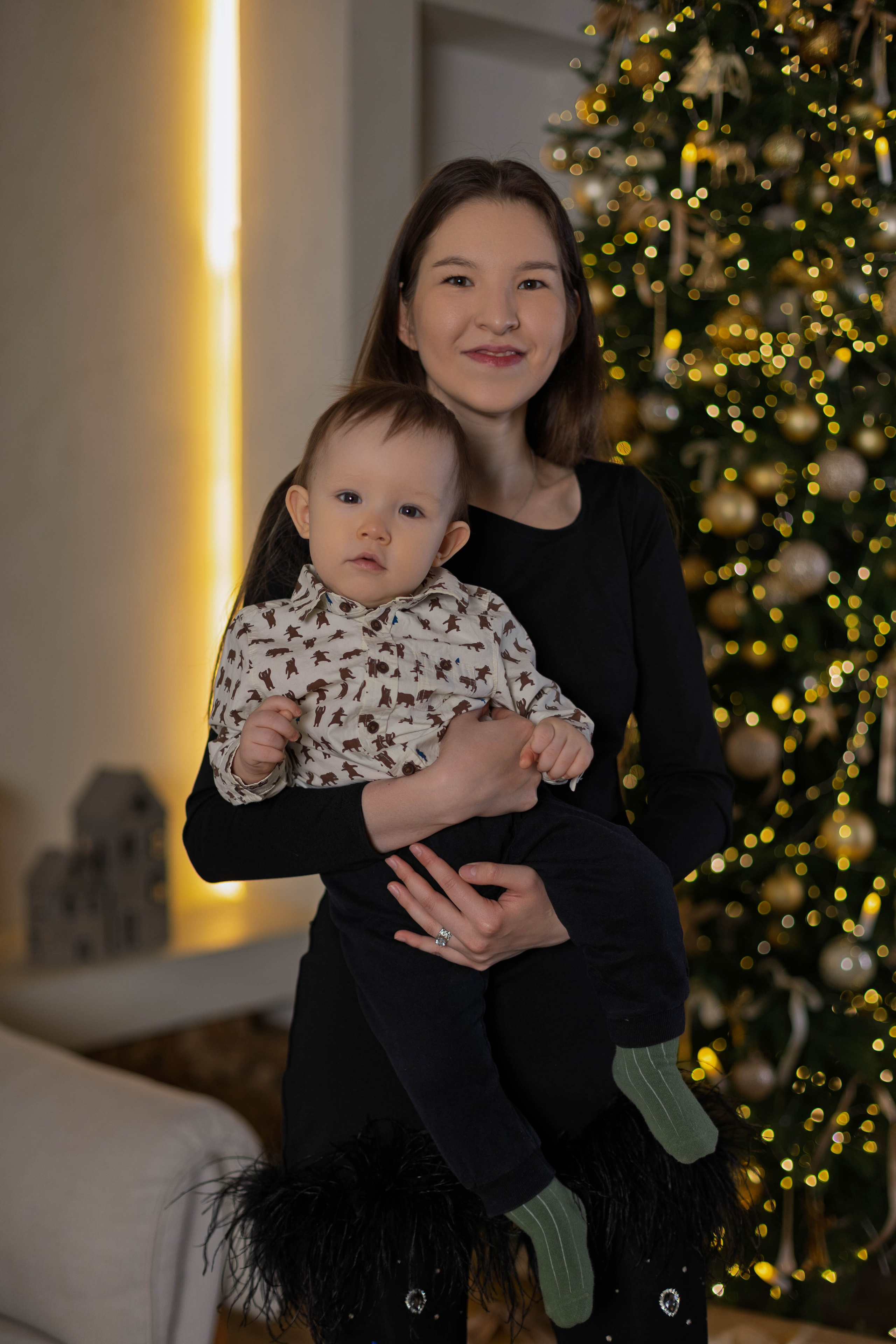 Миша и родители. Семейный фотограф Гульцовская Екатерина