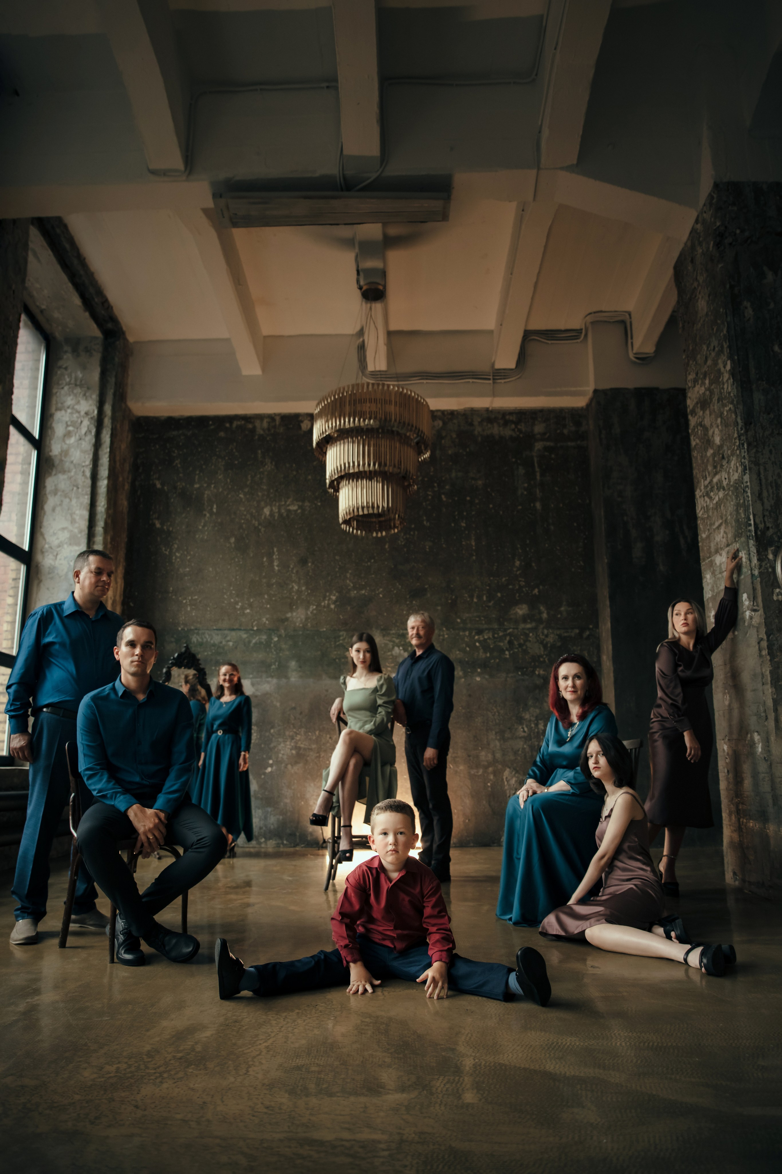 История большой семьи. Портретный фотограф в городе Москва — Деляна Мур