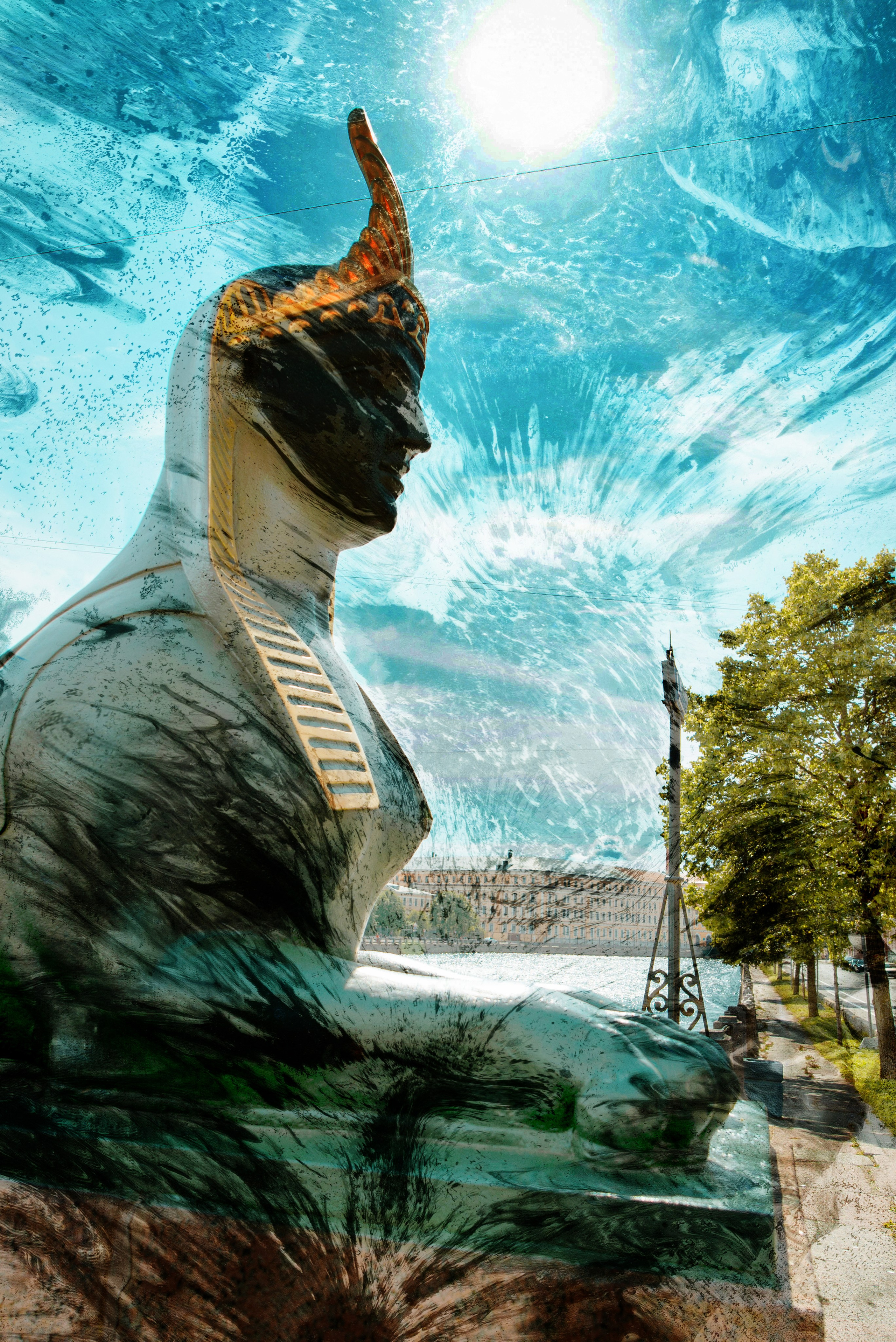 Фотоискусство про мистику Петербурга 