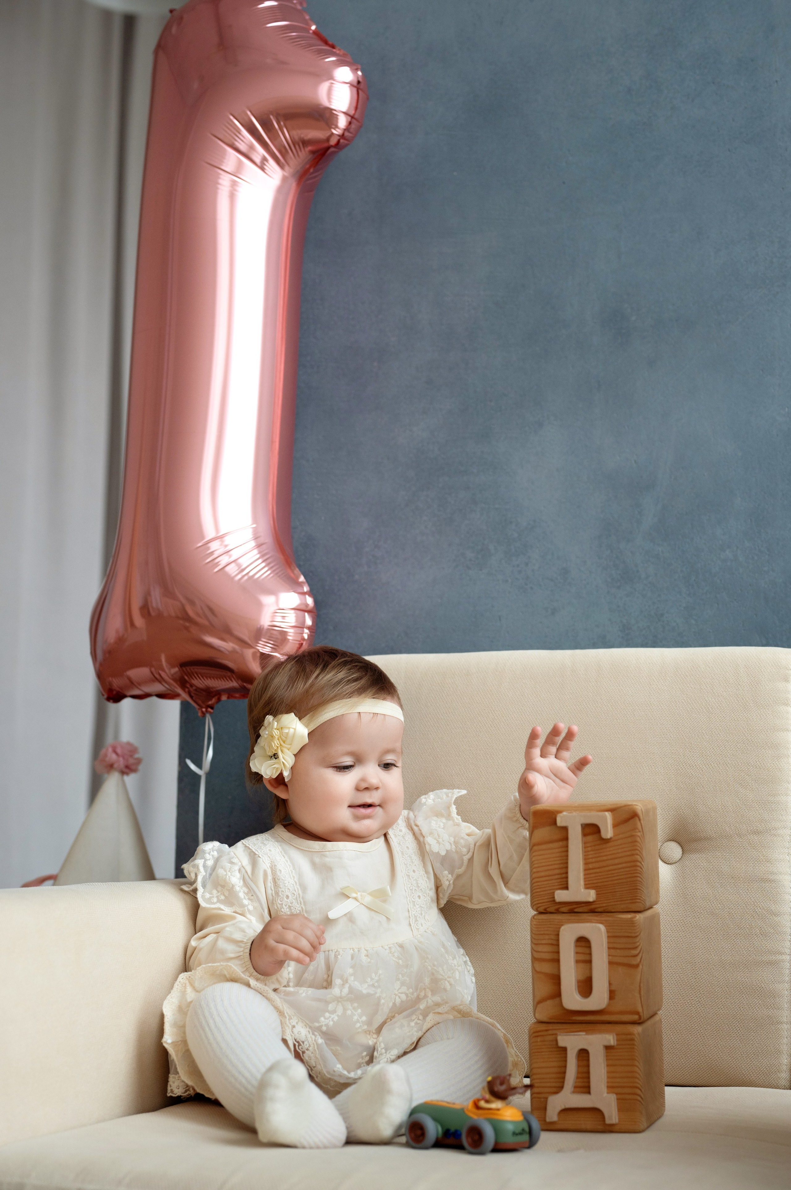 Годик Евы, фотостудия «Мечтатели». Фотограф новорожденных, семейный детский в Тюмени Татьяна Морозова