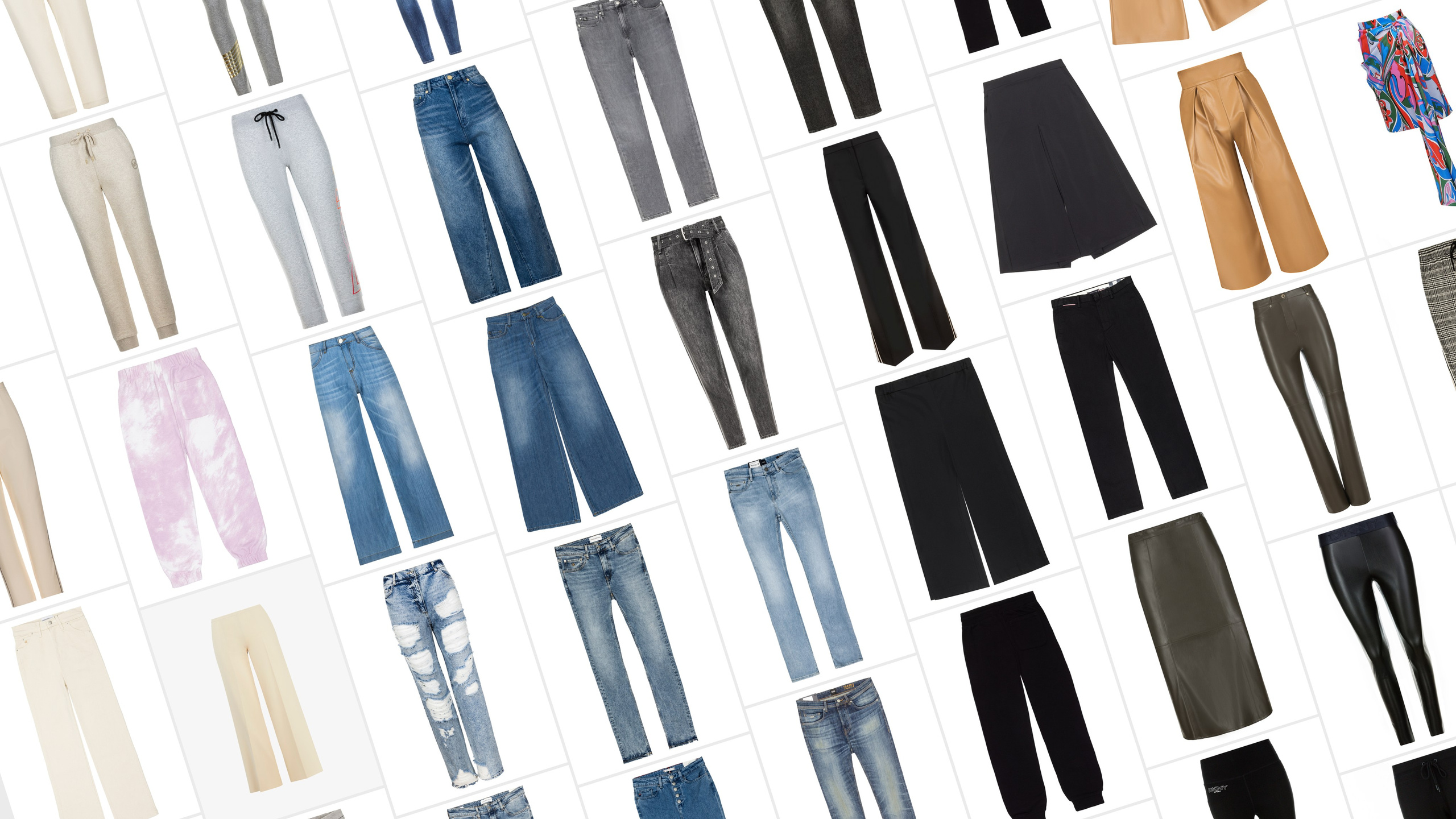 Ретушь фотографий брюк, юбок и штанов | Студия SVITHART