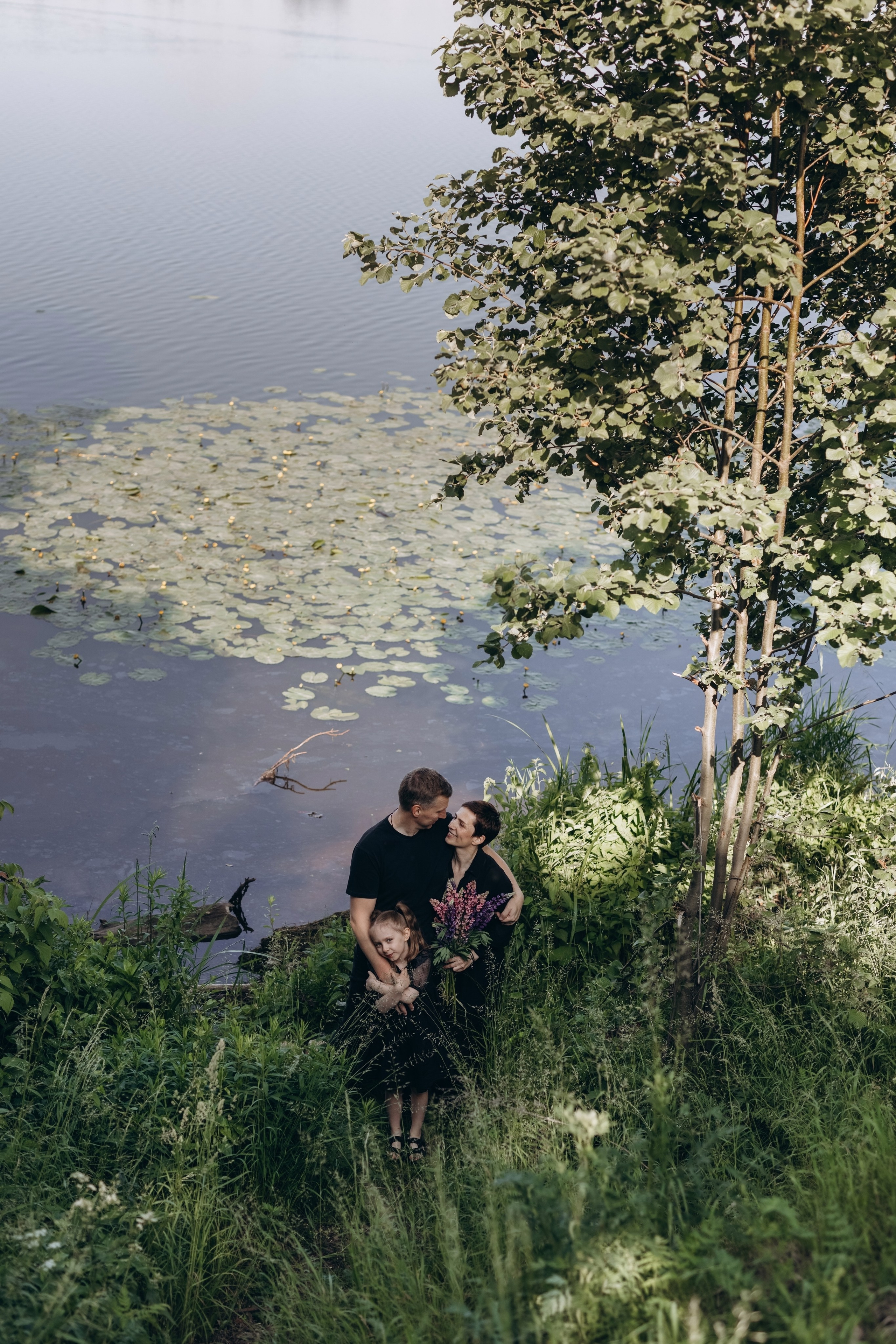 Паша, Женя, Маша. Фотограф Людмила Оюн
