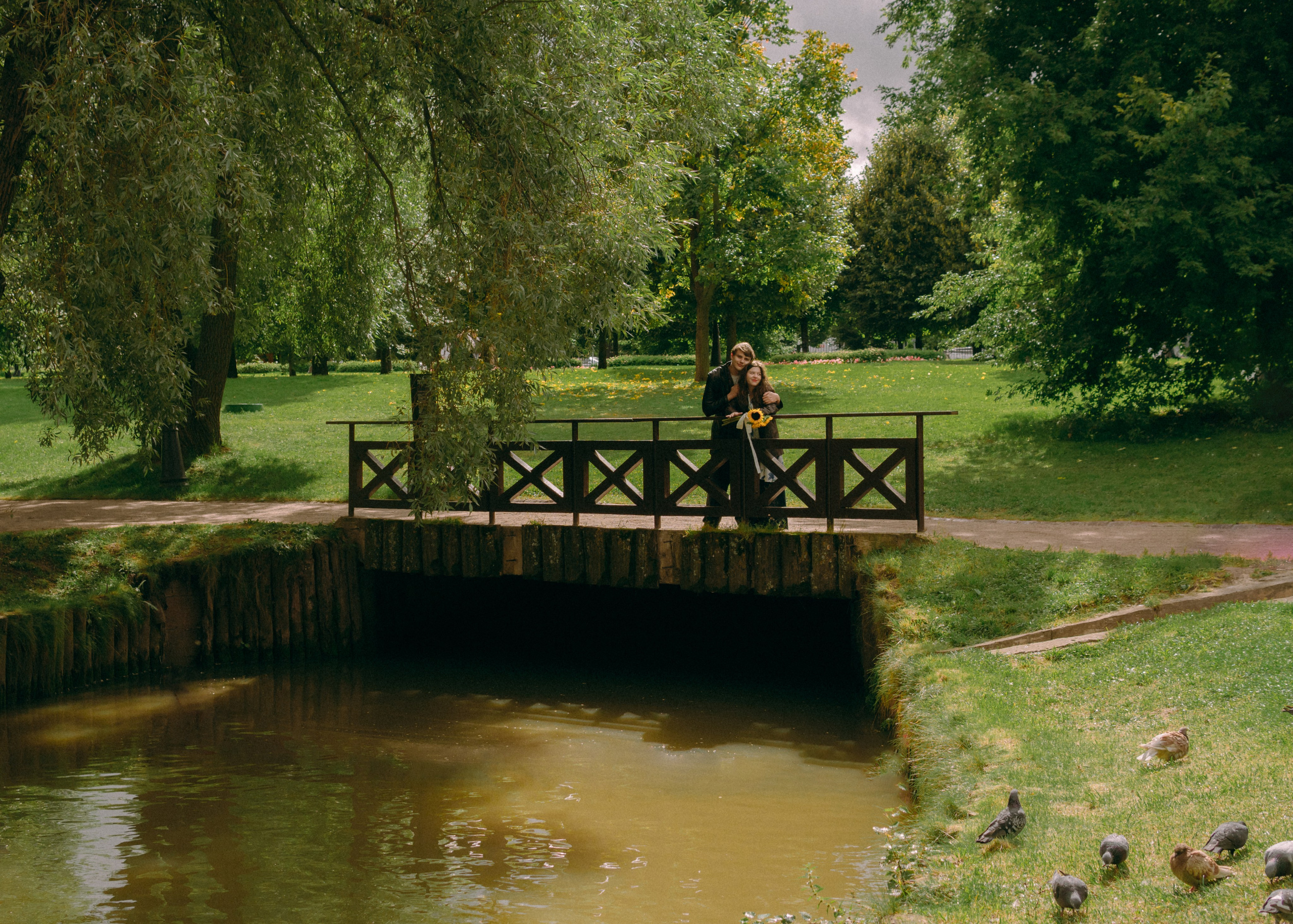Свадебная лавстори Димы и Милены. Фотограф-анималист Ксения Воробьева, Москва