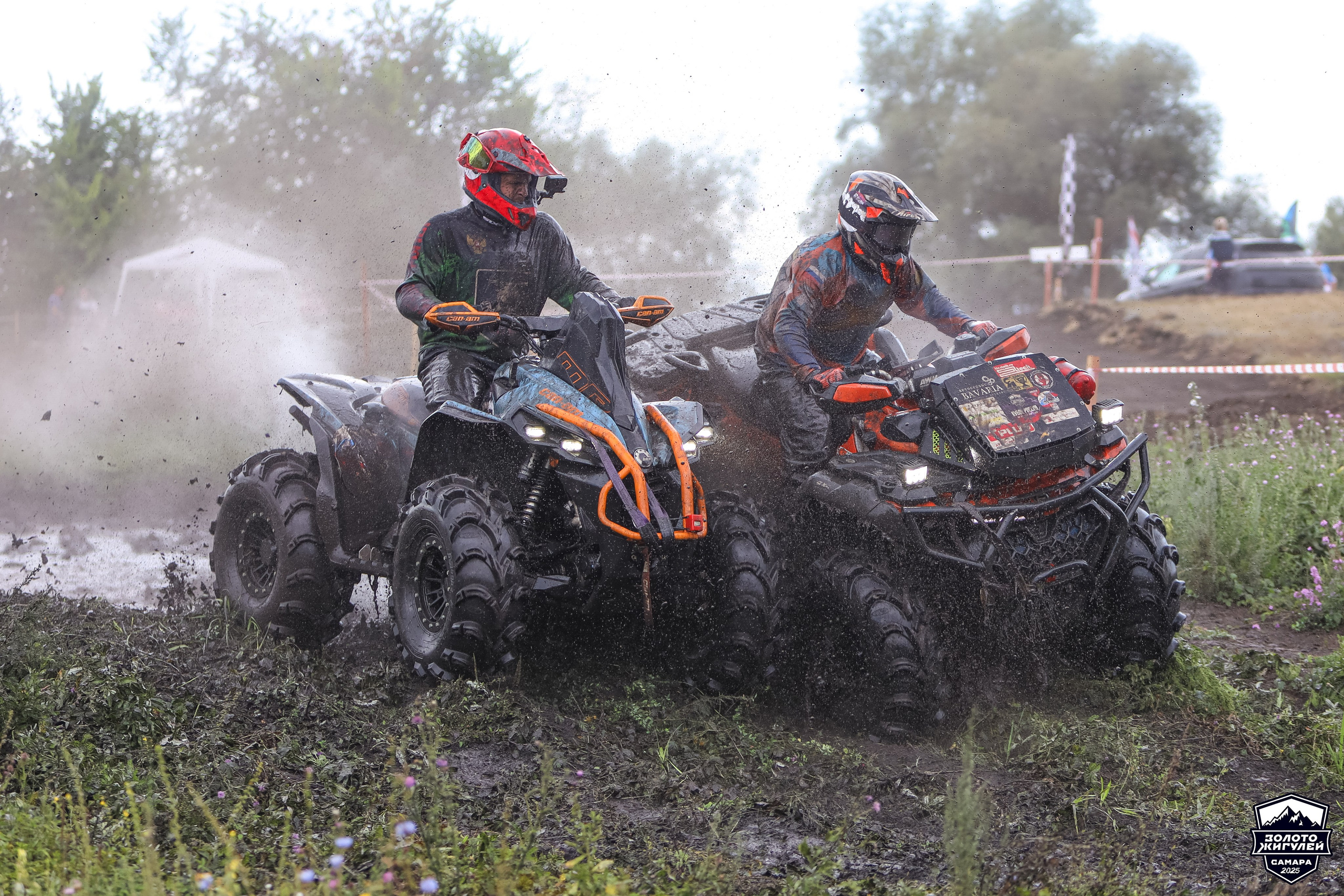 Кубок России по гонкам с водными препятствиями на квадроциклах «Золото Жигулей 2025». Спортивный фотограф в Самаре