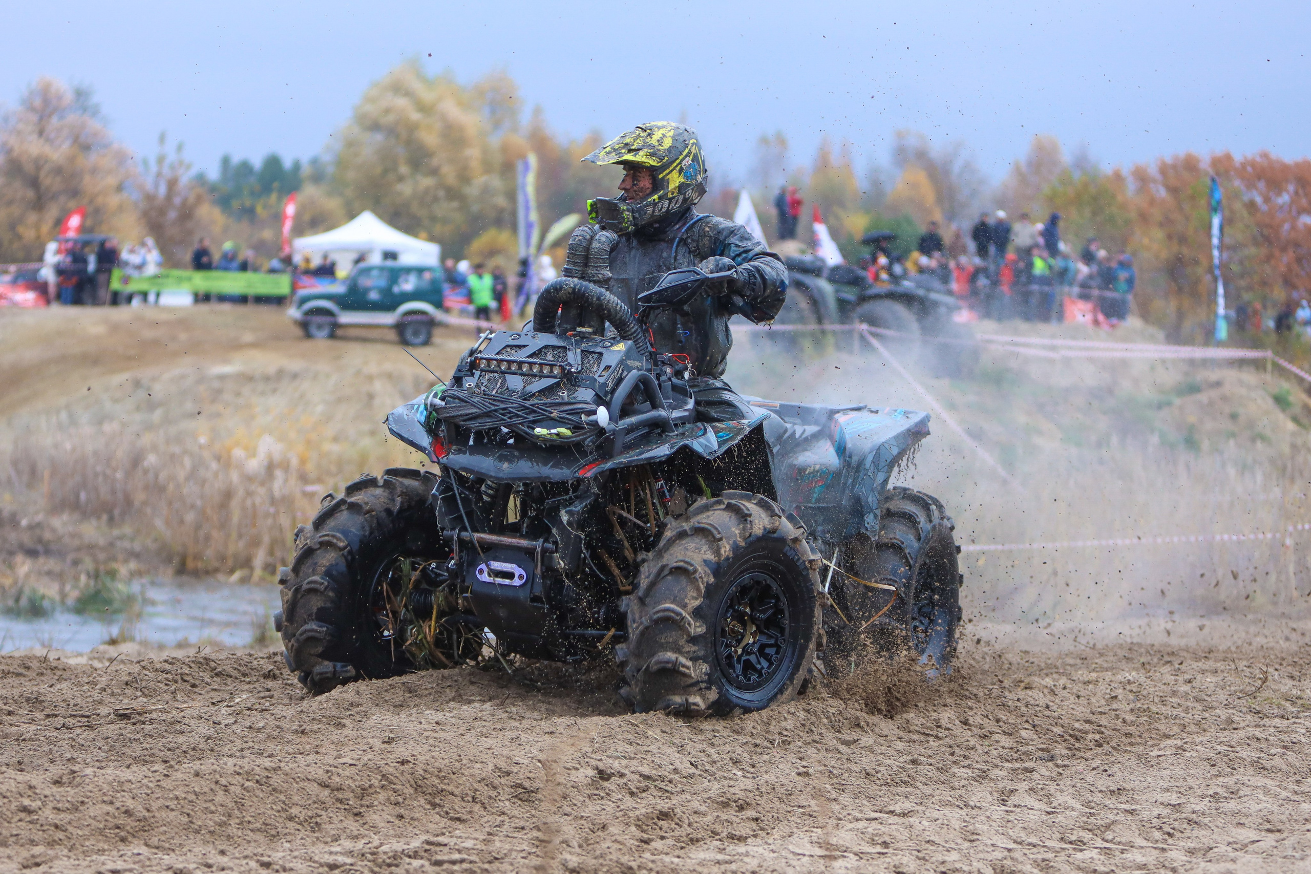 Гонки на квадроциклах Грязевое кольцо. Спортивный фотограф в Самаре