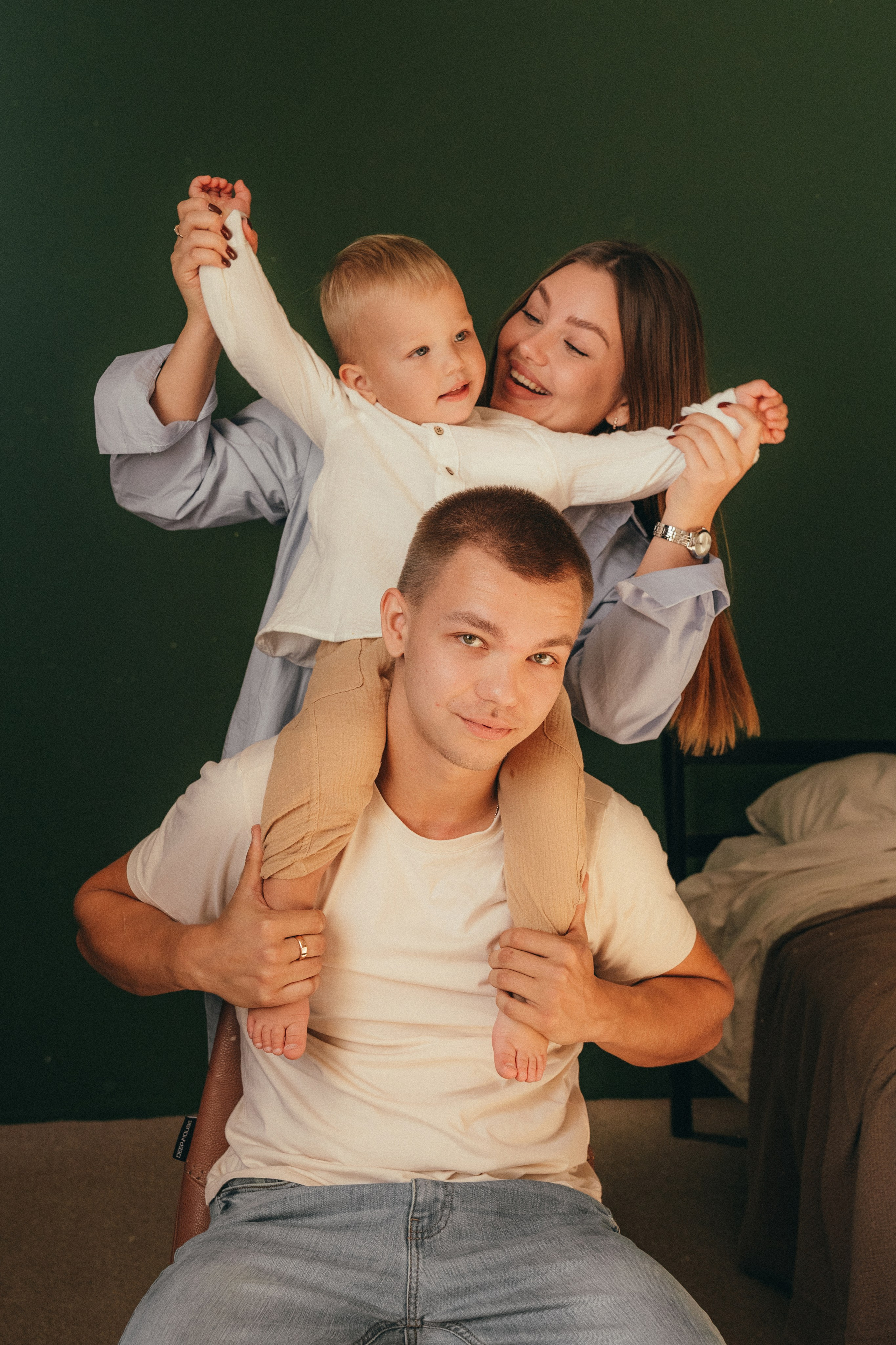 Даша, Саша, Наташа, Ваня и Алина. Семейный фотограф • Домашние съемки в Нижнем Новгороде